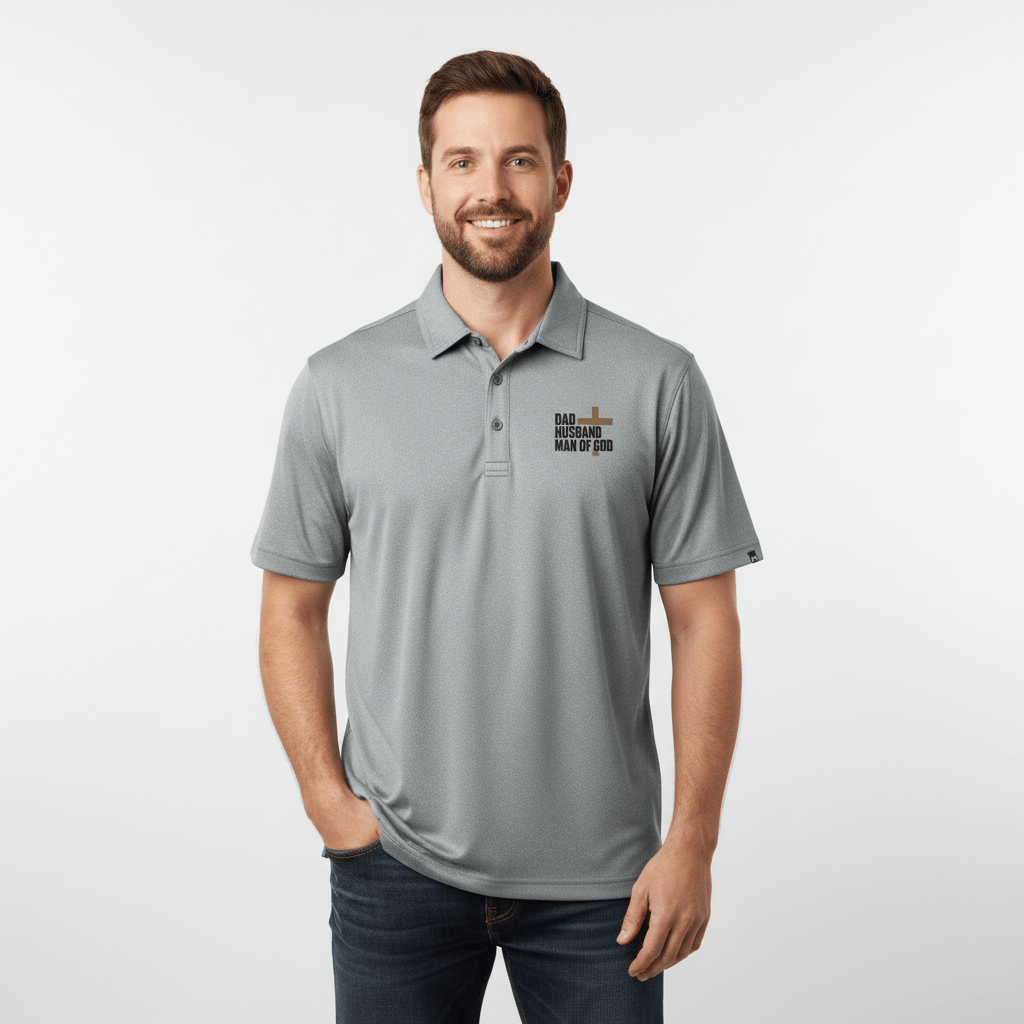 Dad, Husband, Man of God TravisMathew Polo - Our True God