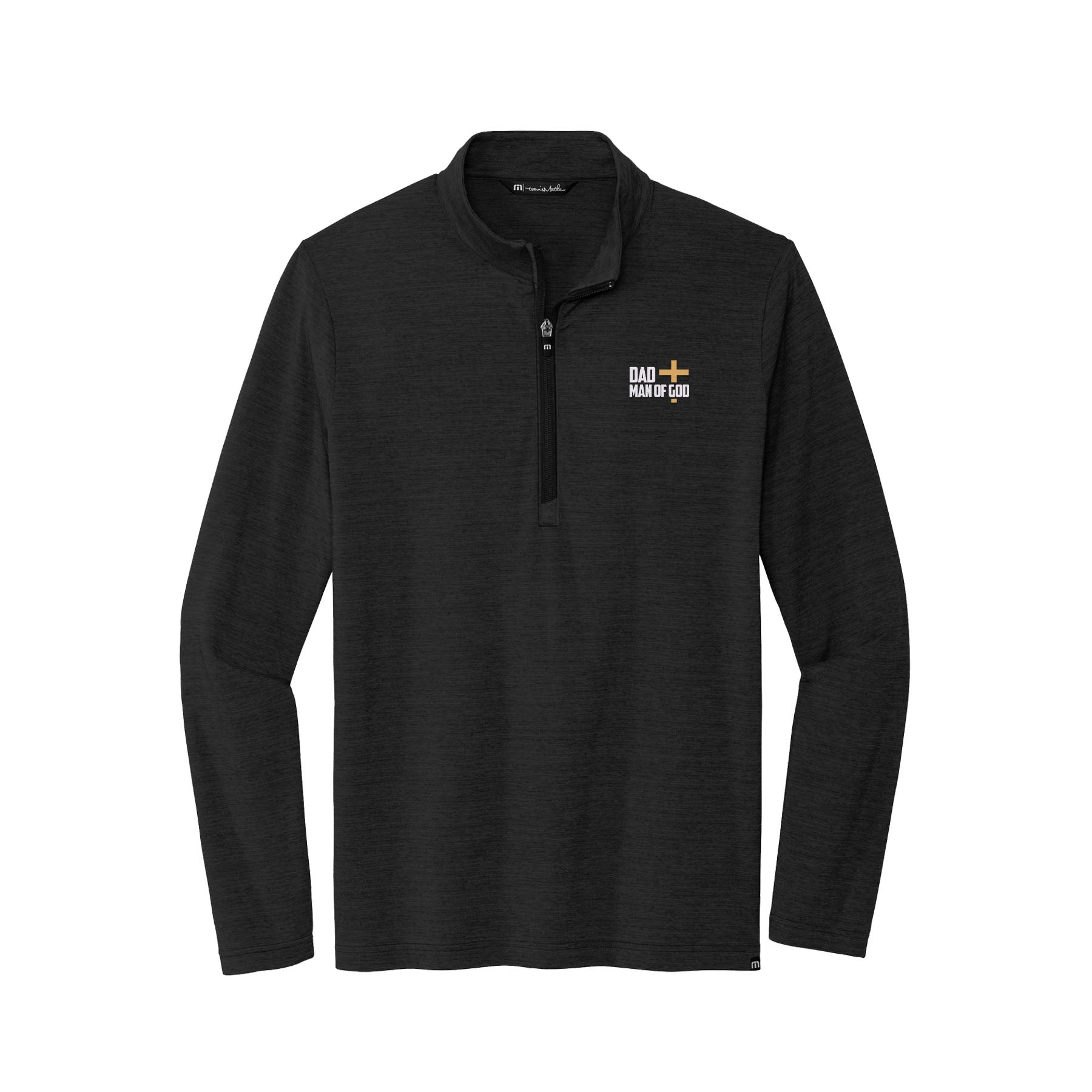 Dad, Man Of God TravisMathew Crestview 1/4 - Zip Pullover - Our True God