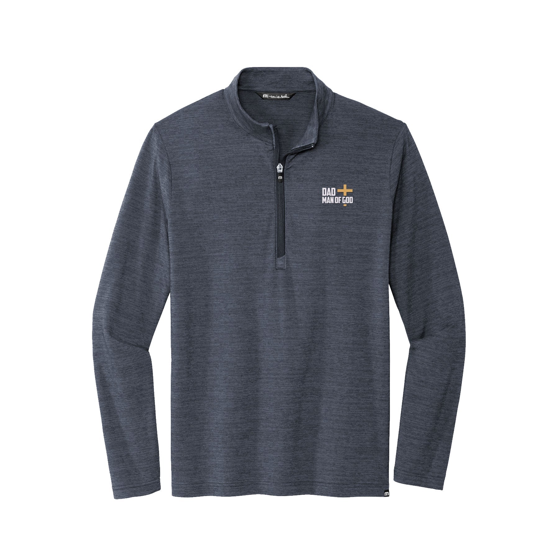 Dad, Man Of God TravisMathew Crestview 1/4 - Zip Pullover - Our True God
