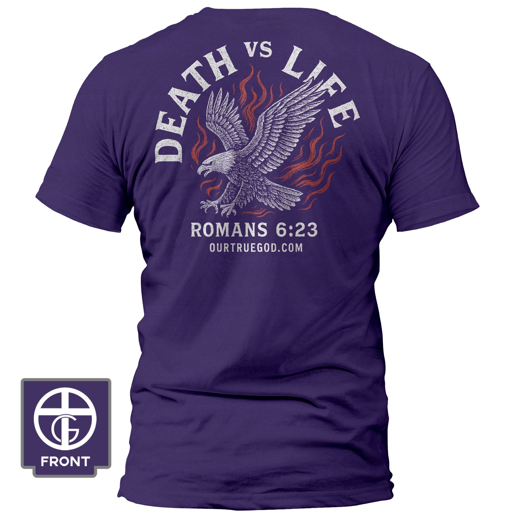 Death Vs Life Fall Collection T-Shirt - Our True God