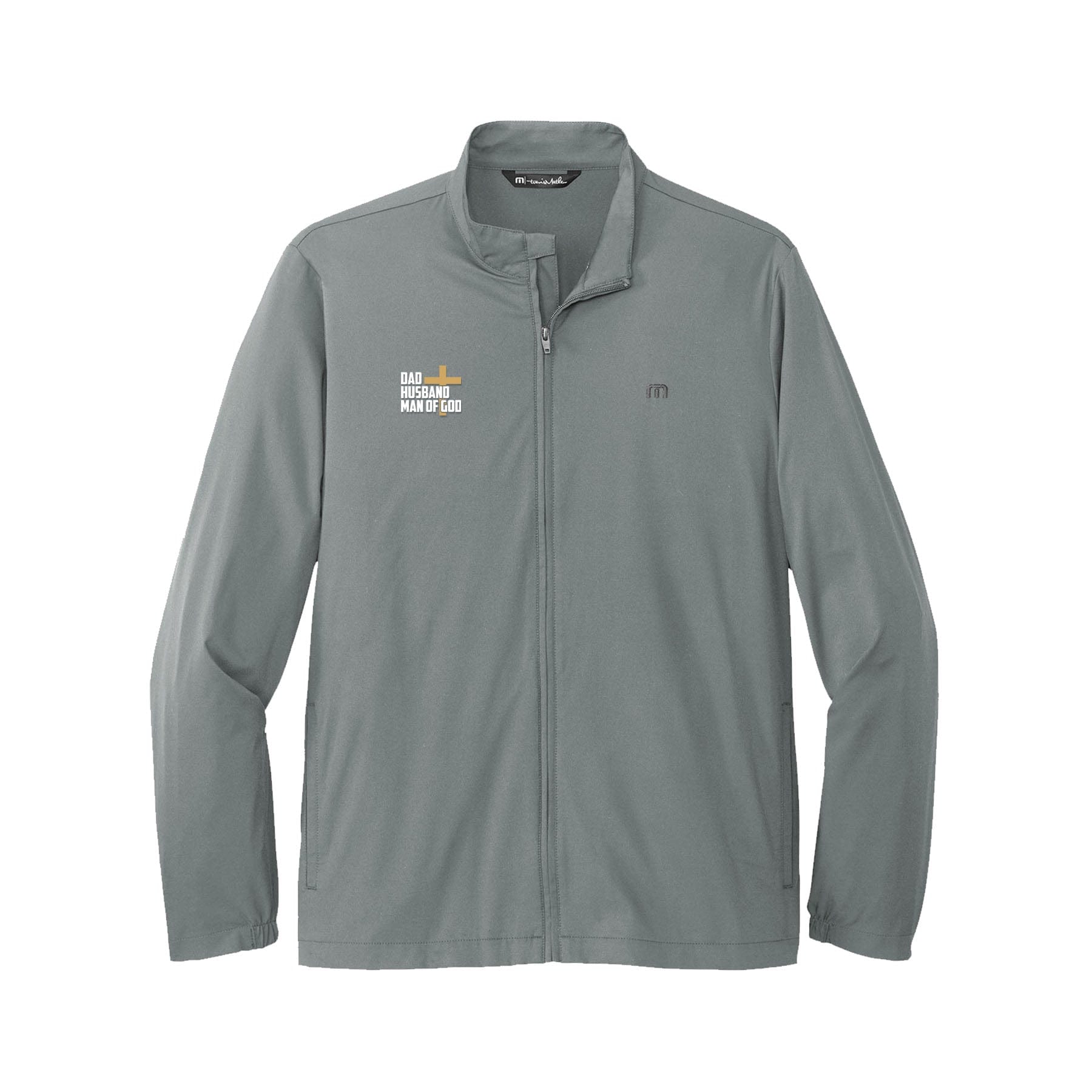 EDGE Printed Products Apparel Dad, Husband, Man of God TravisMathew Surfside Full-Zip Jacket
