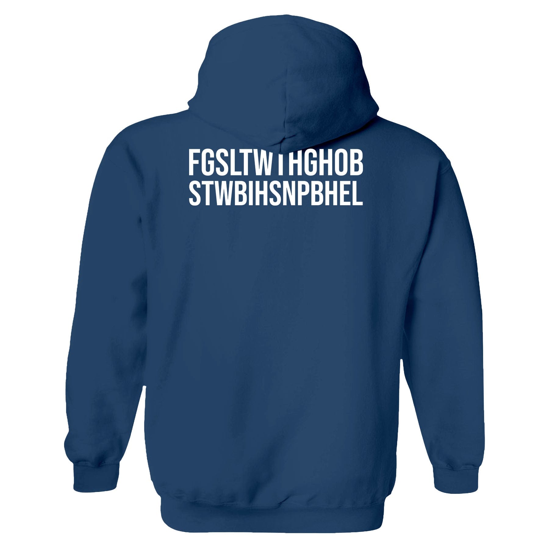 EDGE Printed Products Apparel Hoodie / Neptune Blue / S John 3:16 Initialism Hoodie