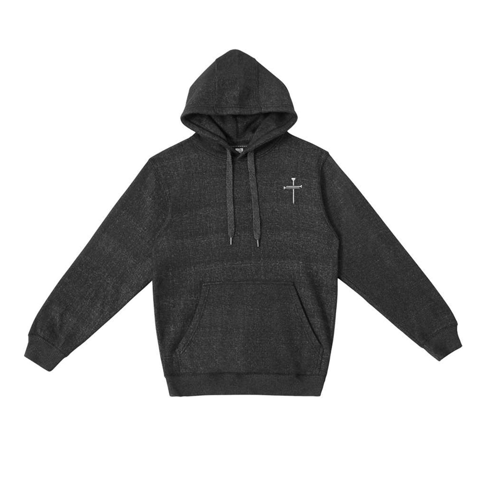 EDGE Printed Products Apparel Nantucket Fleece Hooded Sweatshirt / Black / XS Nail Cross Nantucket Hooded Sweatshirt