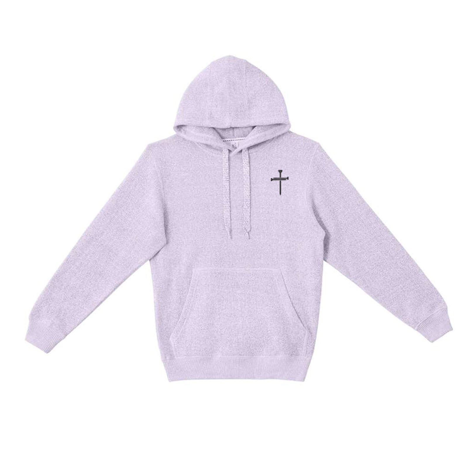 EDGE Printed Products Apparel Nantucket Fleece Hooded Sweatshirt / Ice Purple / XS Nail Cross Nantucket Hooded Sweatshirt