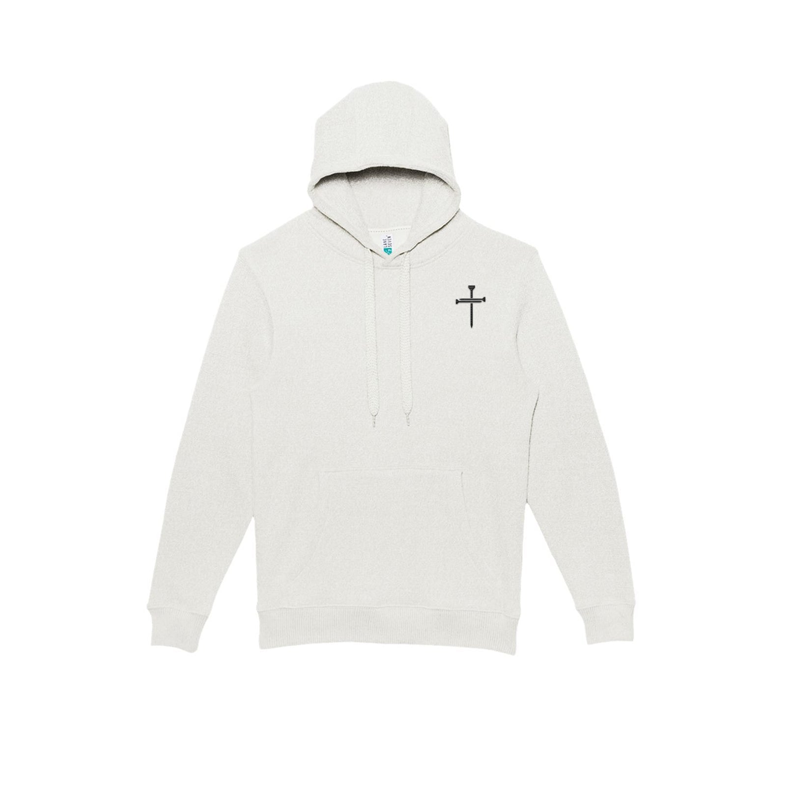 EDGE Printed Products Apparel Nantucket Fleece Hooded Sweatshirt / Oatmeal Heather / XS Nail Cross Nantucket Hooded Sweatshirt