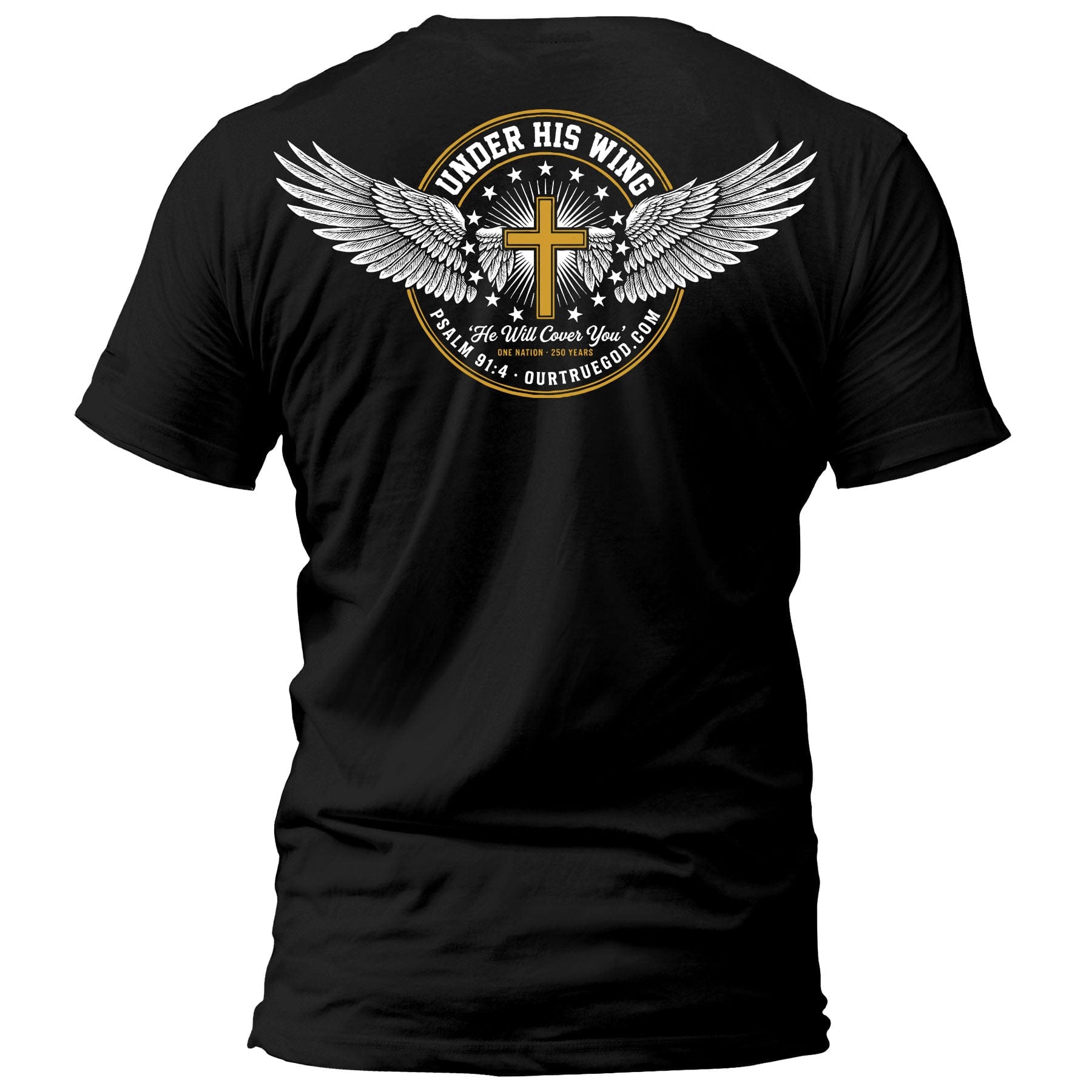 EDGE Printed Products Apparel T-Shirt / Black / S Under His Wing T-Shirt