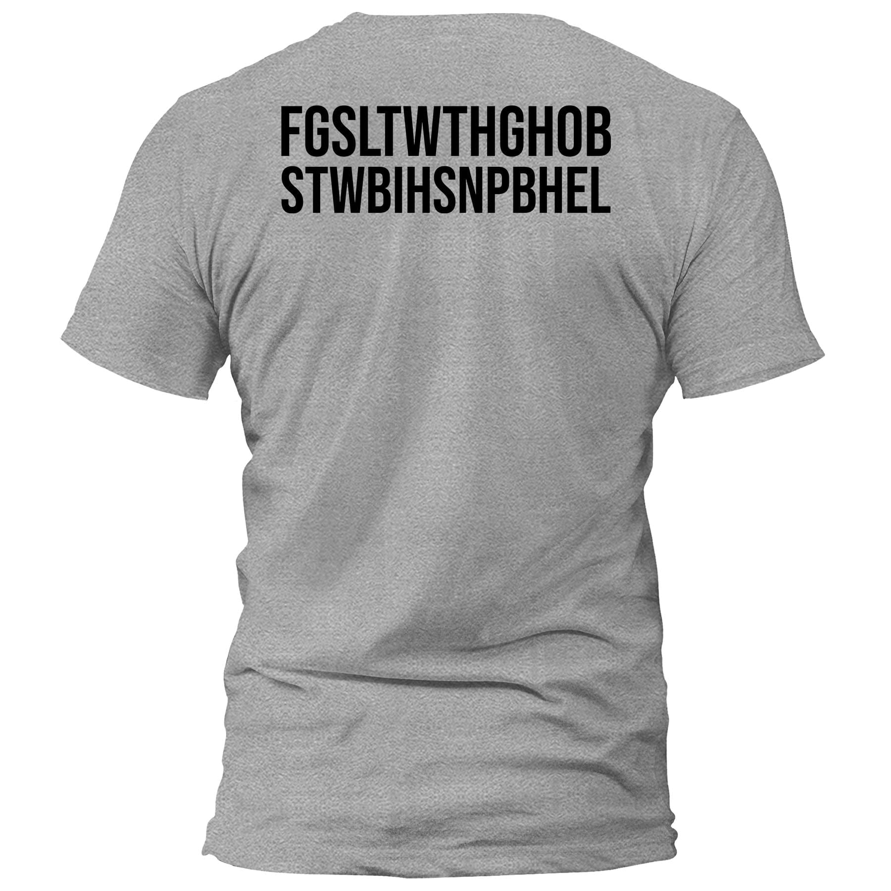EDGE Printed Products Apparel T-Shirt / Grey / S John 3:16 Initialism T-Shirt