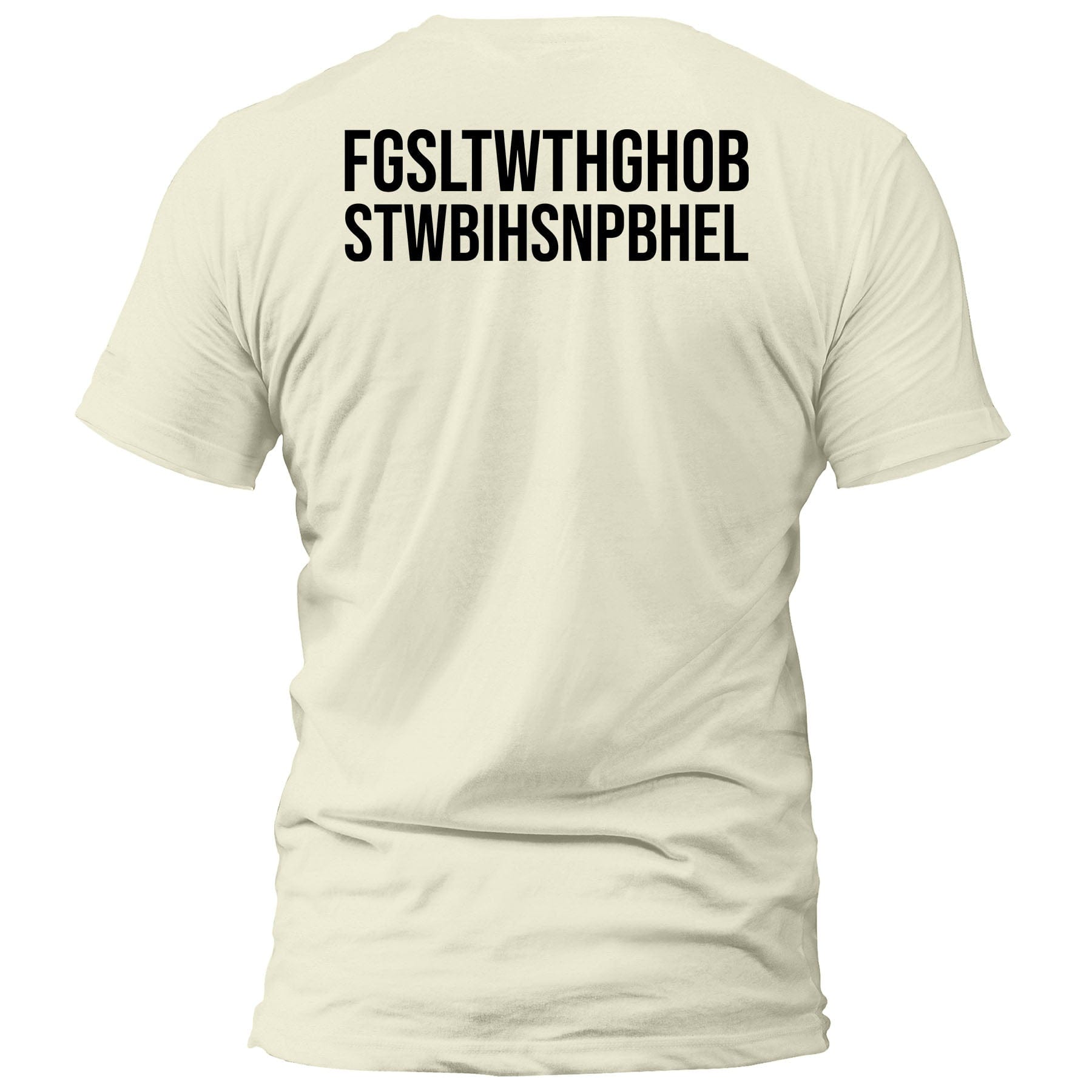 EDGE Printed Products Apparel T-Shirt / Off White / S John 3:16 Initialism T-Shirt