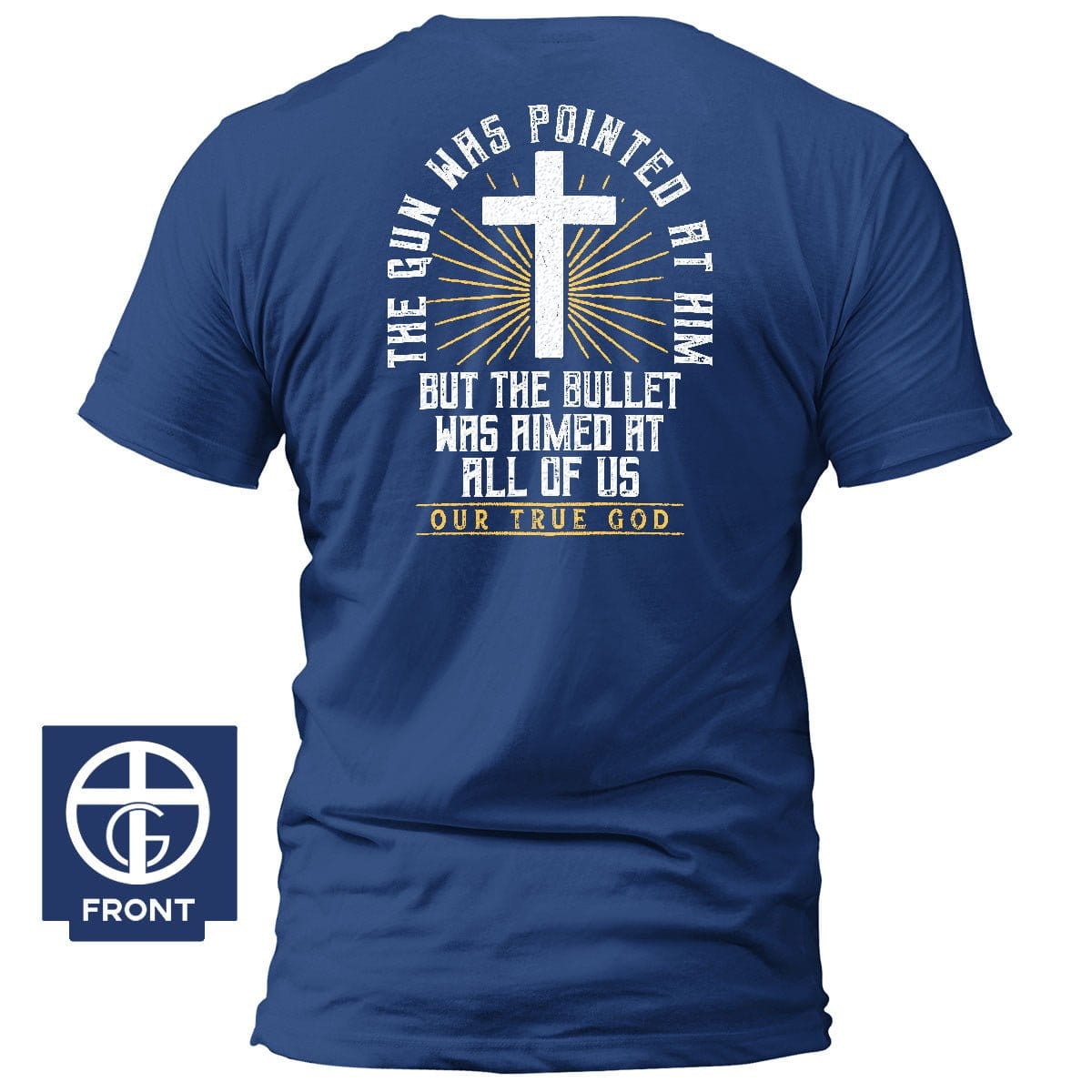 EDGE Printed Products Apparel T-Shirt / Royal Blue / S All Of Us Will Rise Together T-Shirt