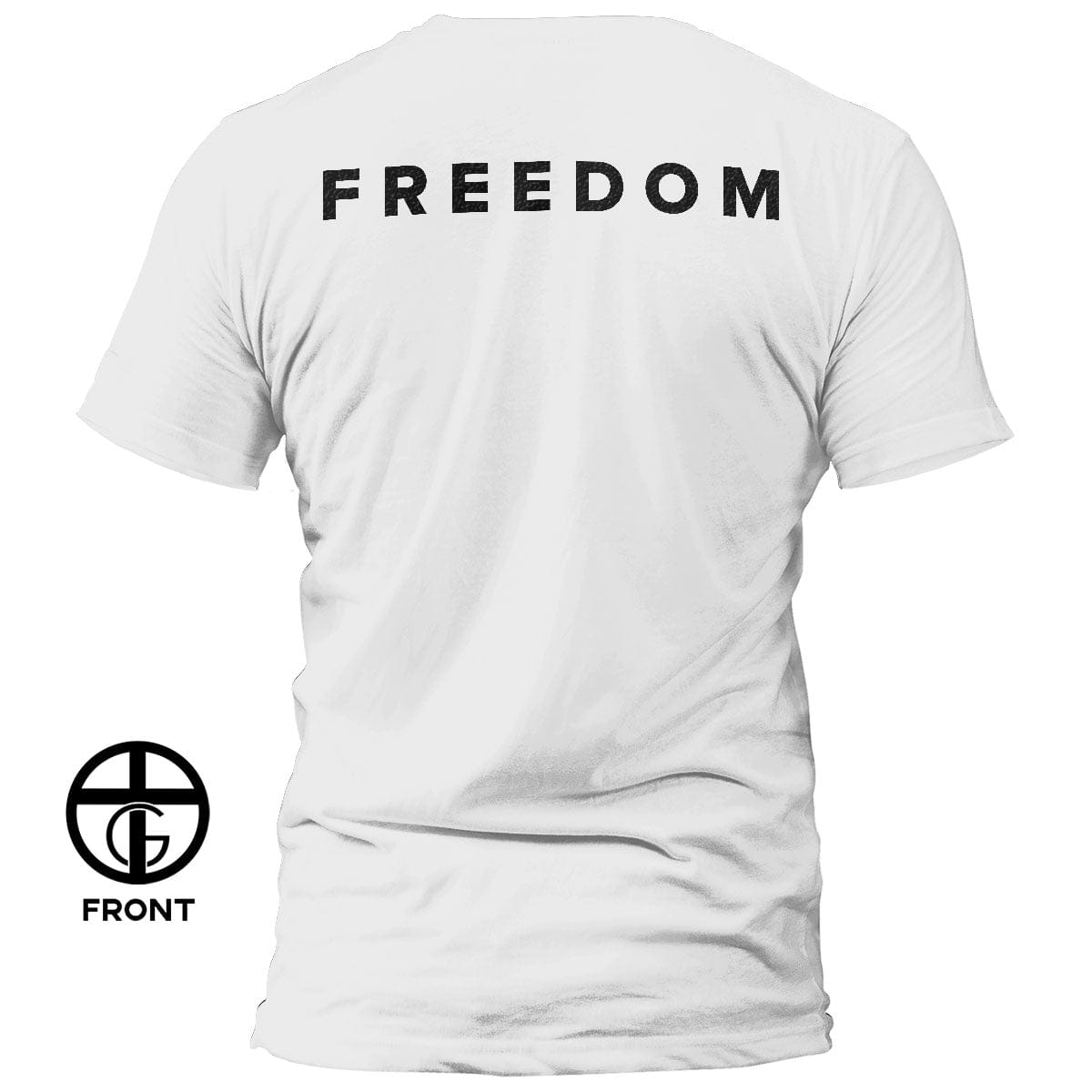 EDGE Printed Products Apparel T-Shirt / White / S Freedom T-Shirt