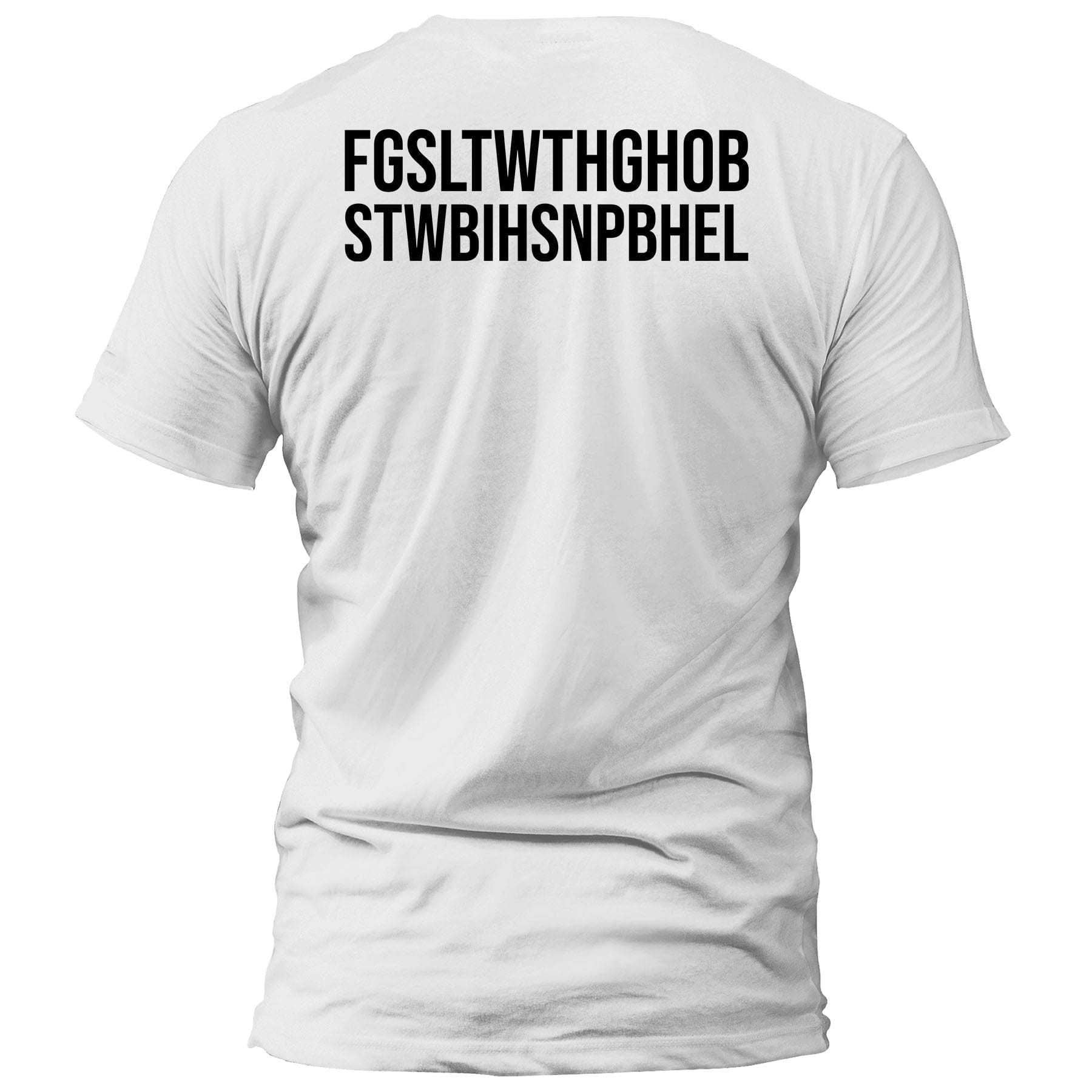 EDGE Printed Products Apparel T-Shirt / White / S John 3:16 Initialism T-Shirt