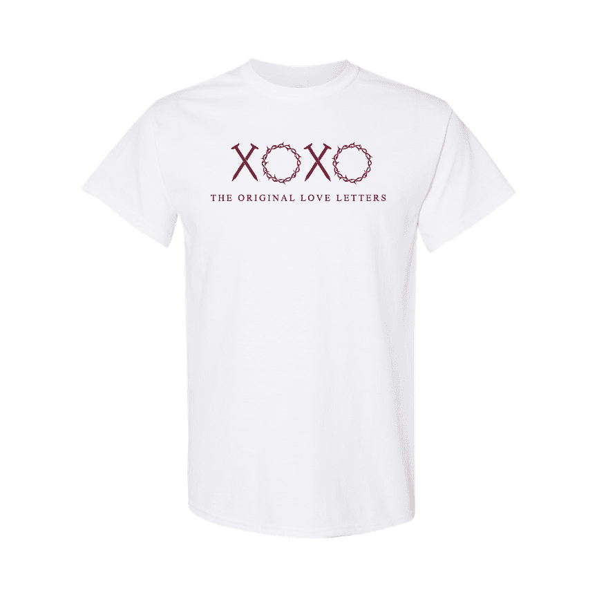 EDGE Printed Products Apparel T-Shirt / White / S The Original Love Letters T-Shirt
