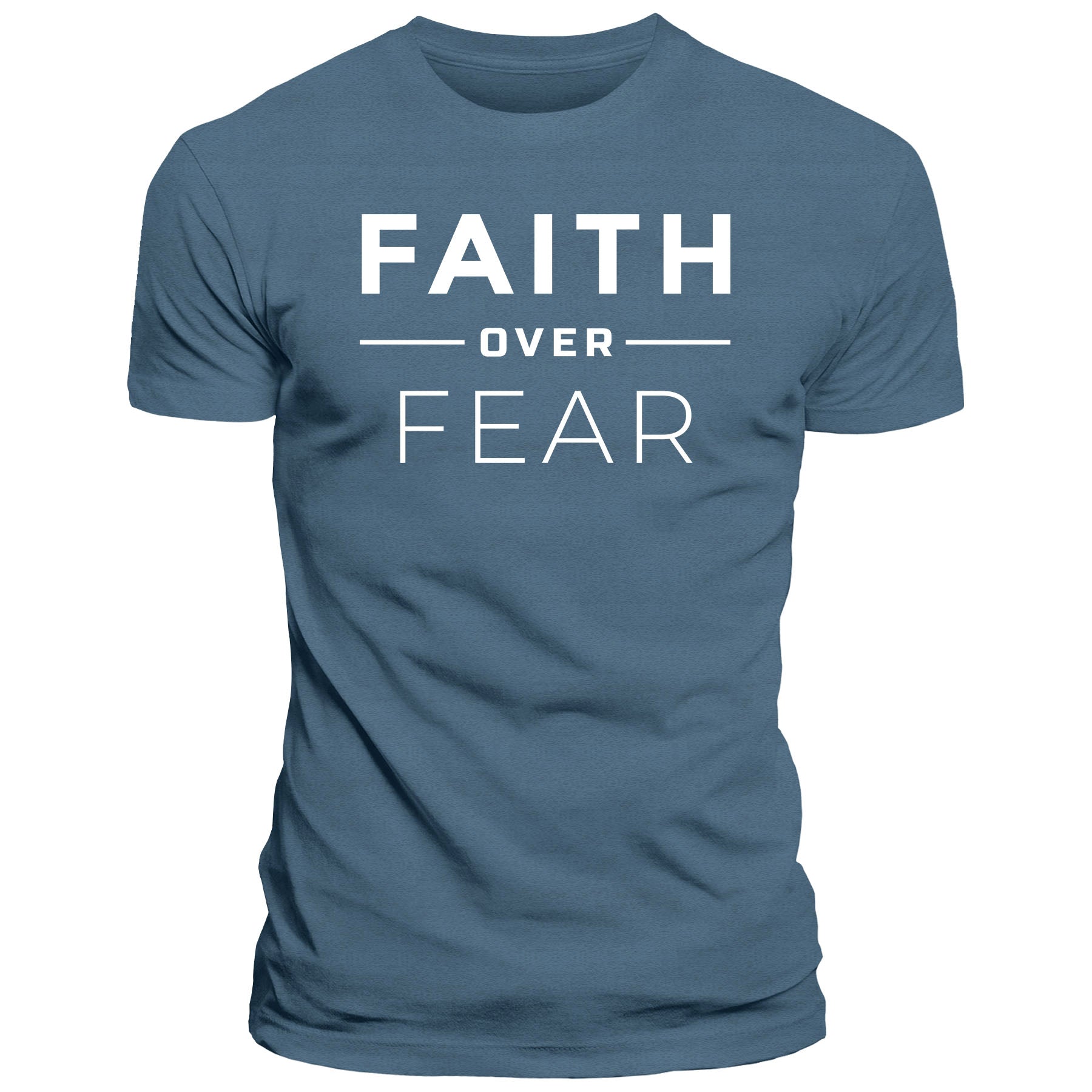 Faith Over Fear Fall Collection T-Shirt - Our True God