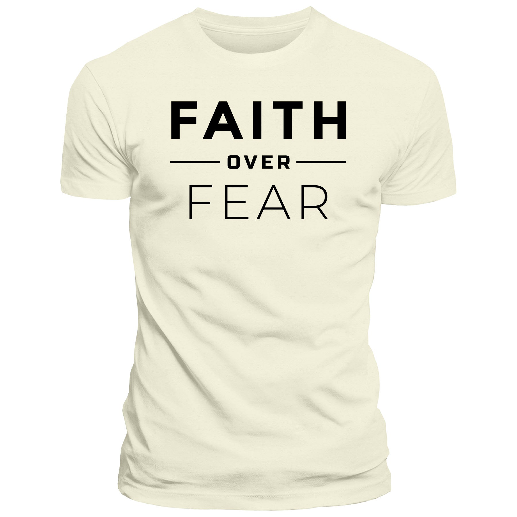 Faith Over Fear Fall Collection T-Shirt - Our True God