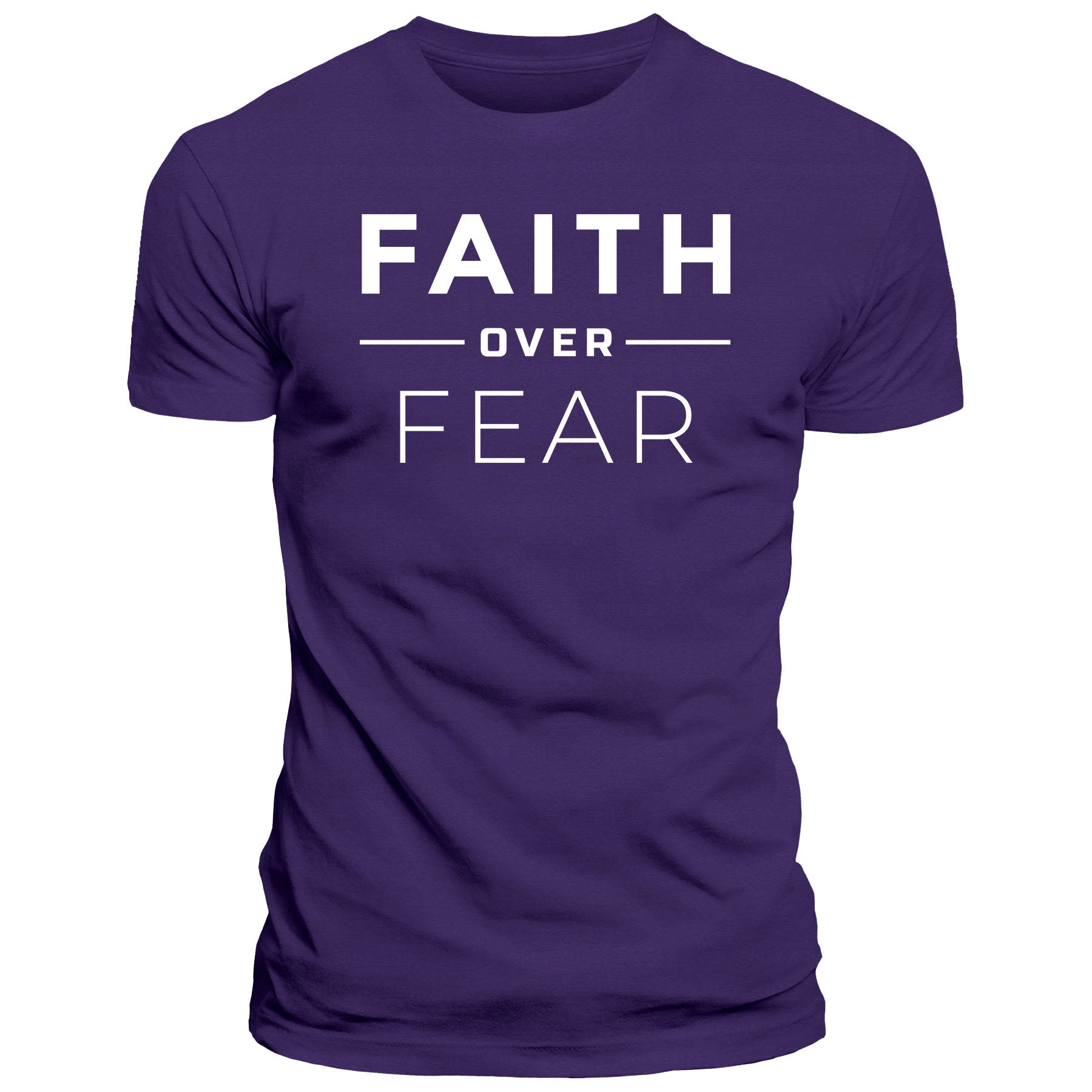Faith Over Fear Fall Collection T-Shirt - Our True God