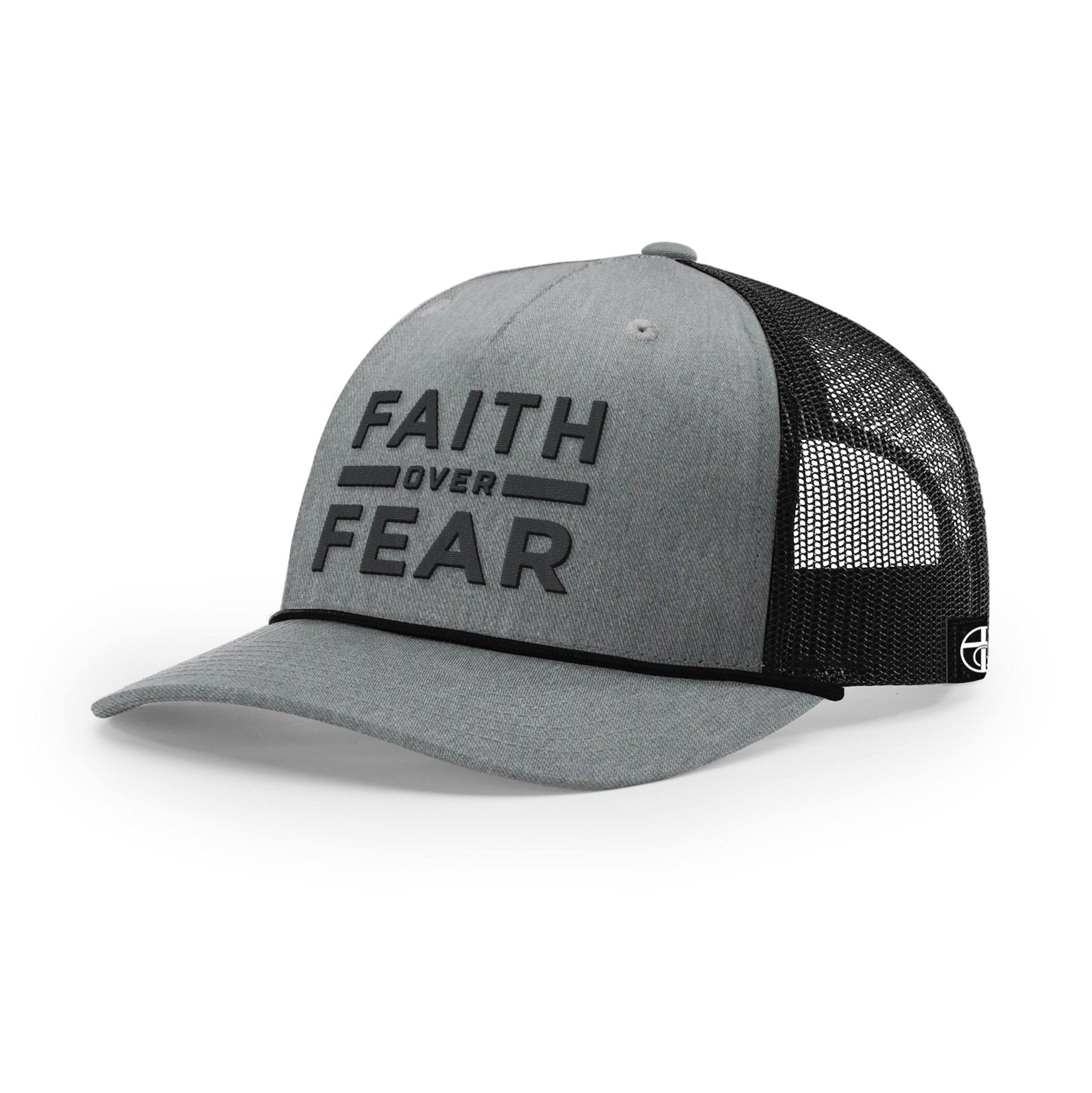 Faith Over Fear Rope Trucker Hats - Our True God