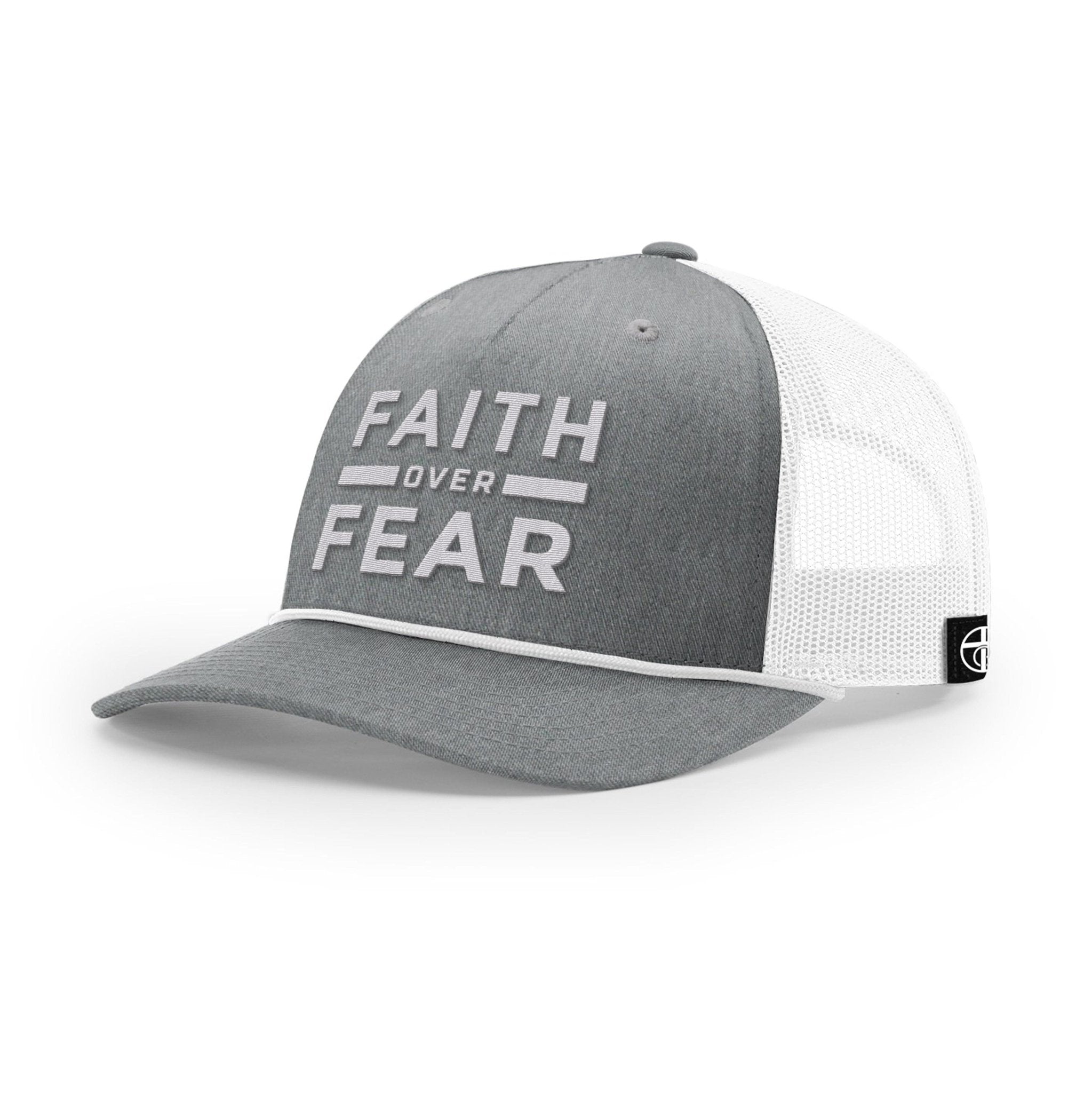 Faith Over Fear Rope Trucker Hats - Our True God