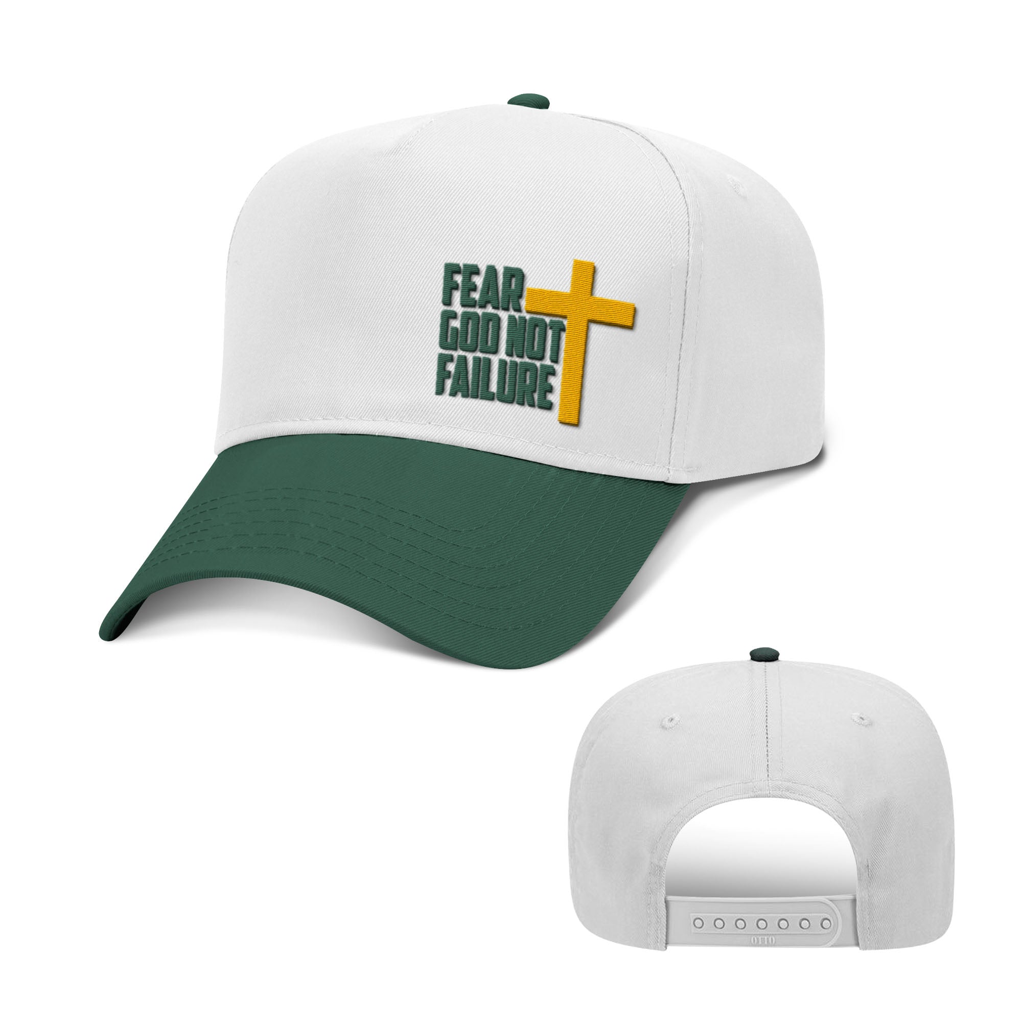 Fear God Not Failure Two Tone Hats - Our True God