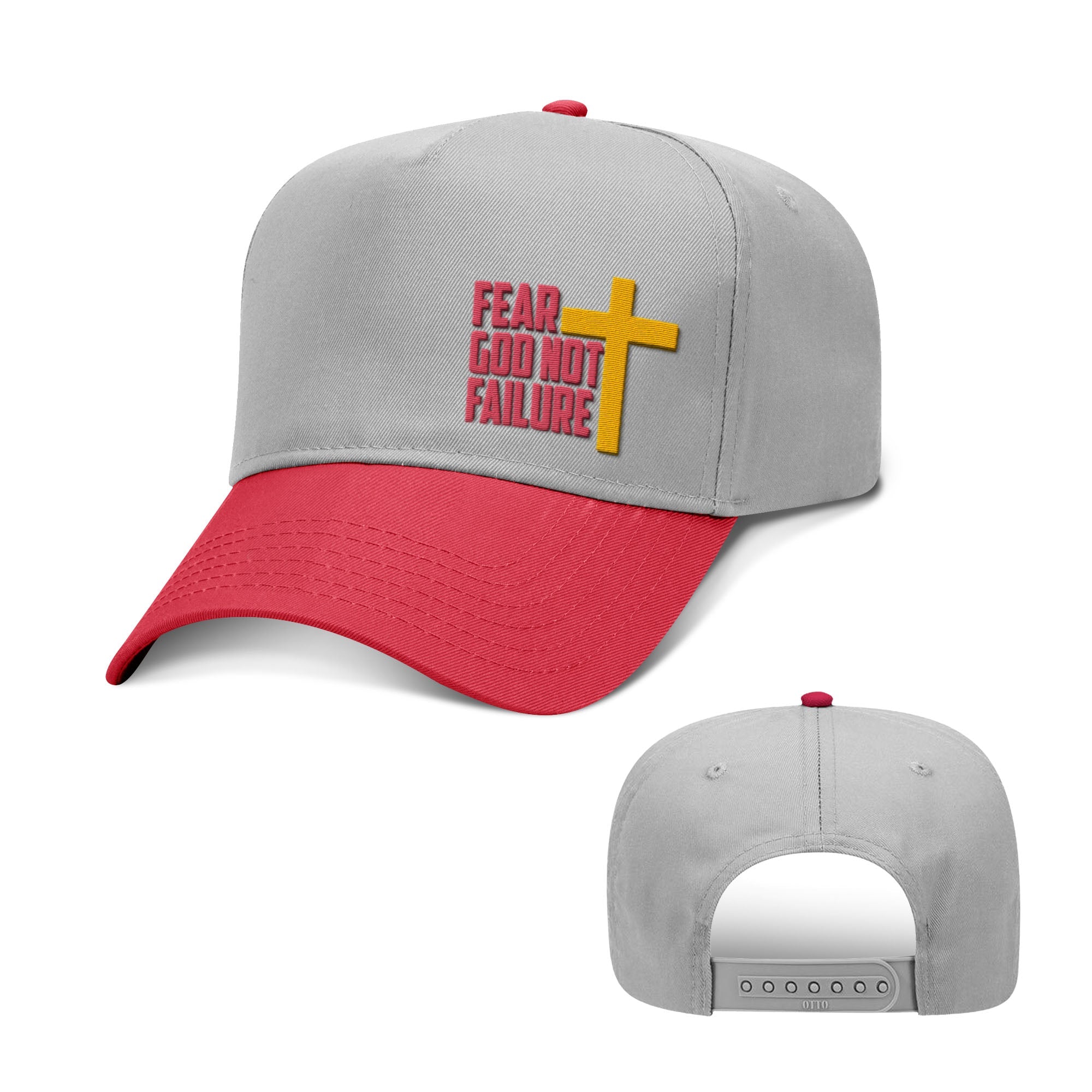 Fear God Not Failure Two Tone Hats - Our True God