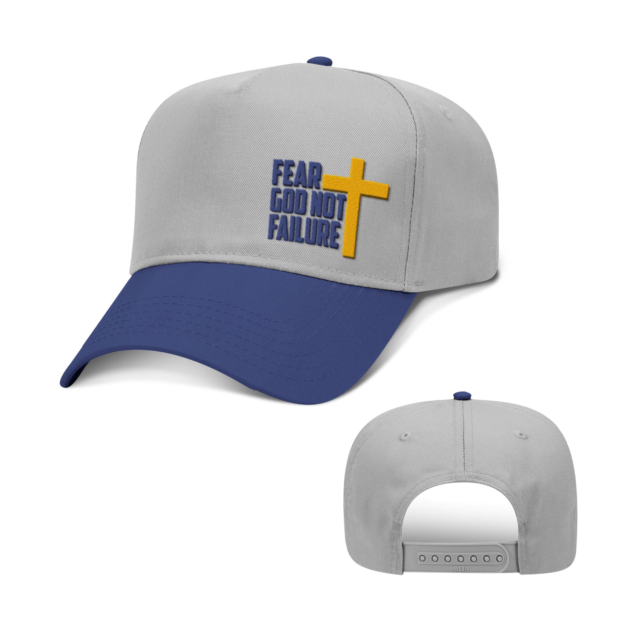 Fear God Not Failure Two Tone Hats - Our True God