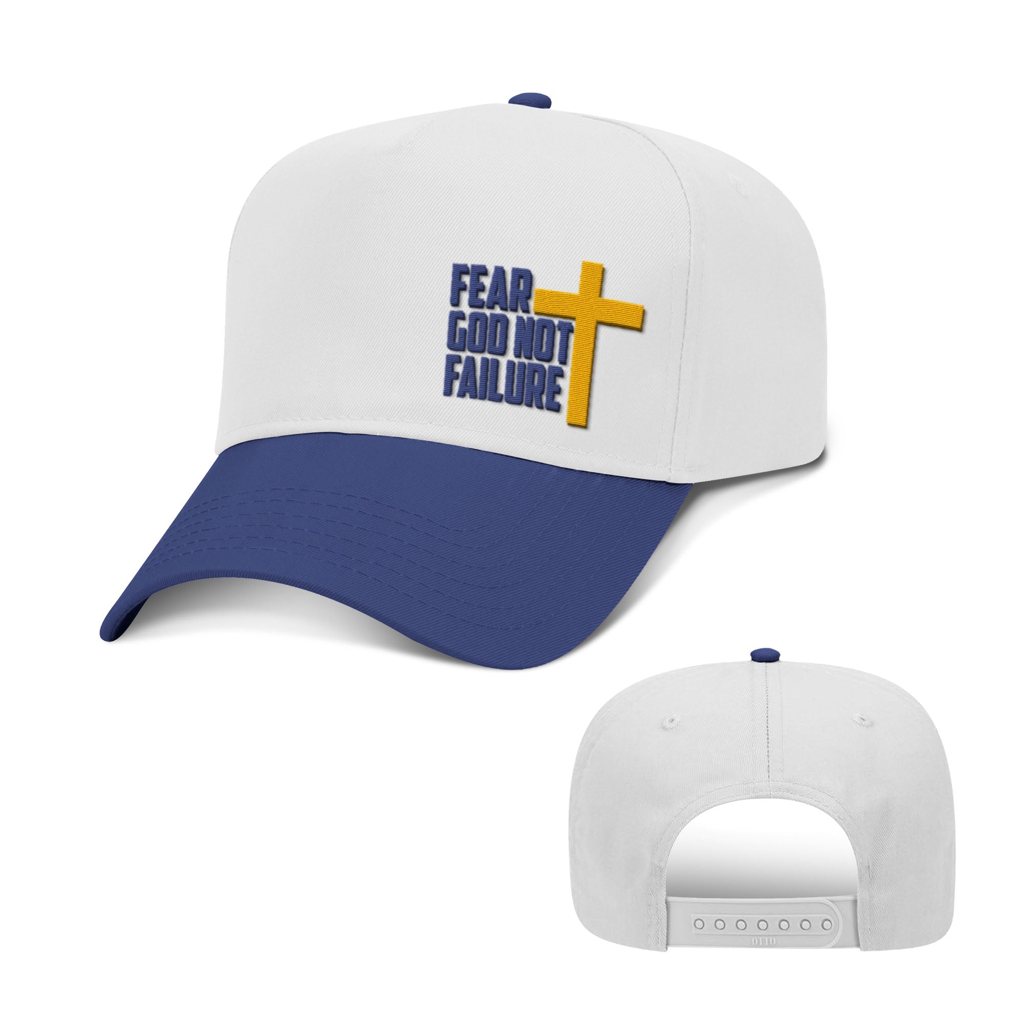 Fear God Not Failure Two Tone Hats - Our True God