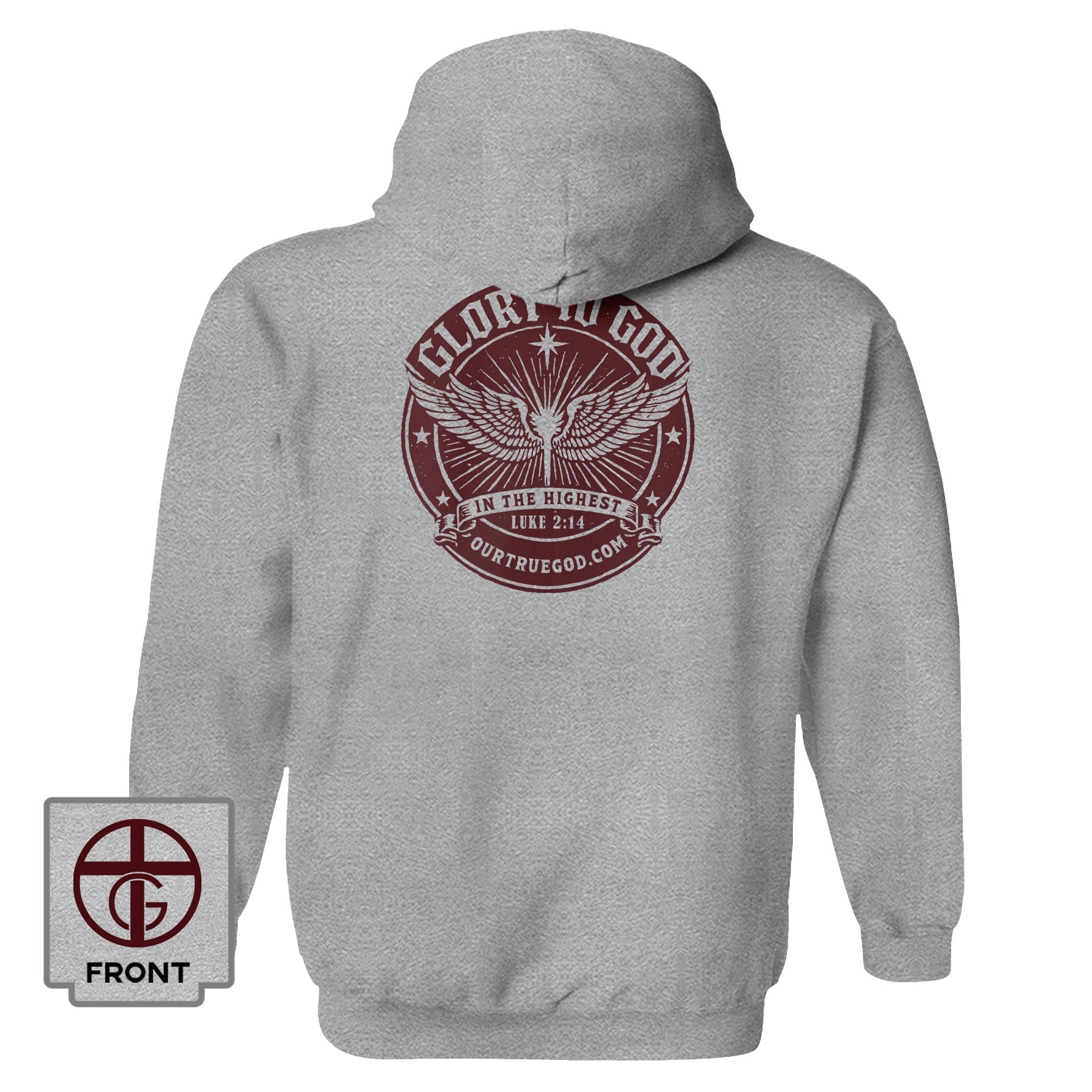 Glory To God In The Highest Hoodie - Our True God