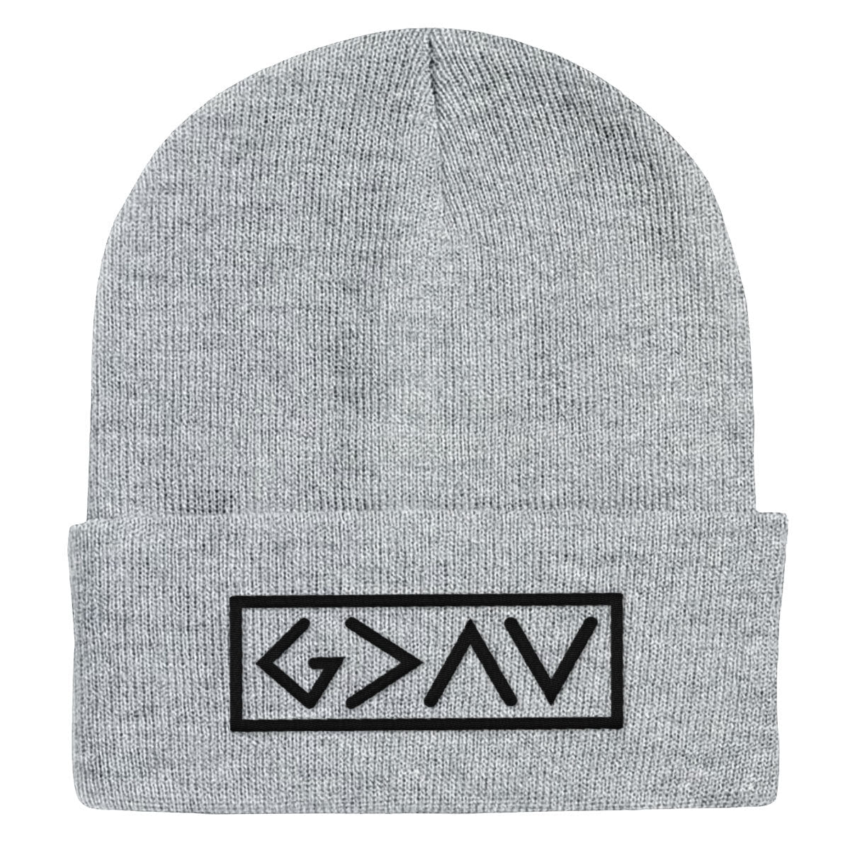 God is Greater Than the Highs and Lows Beanies - Our True God