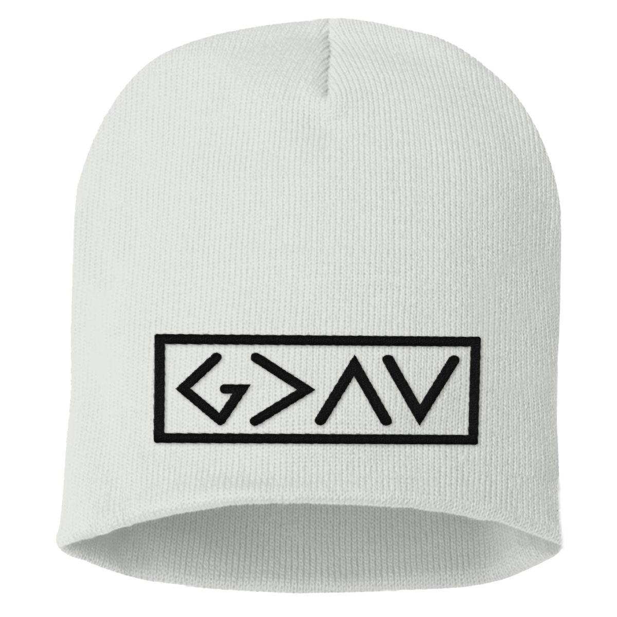 God is Greater Than the Highs and Lows Beanies - Our True God