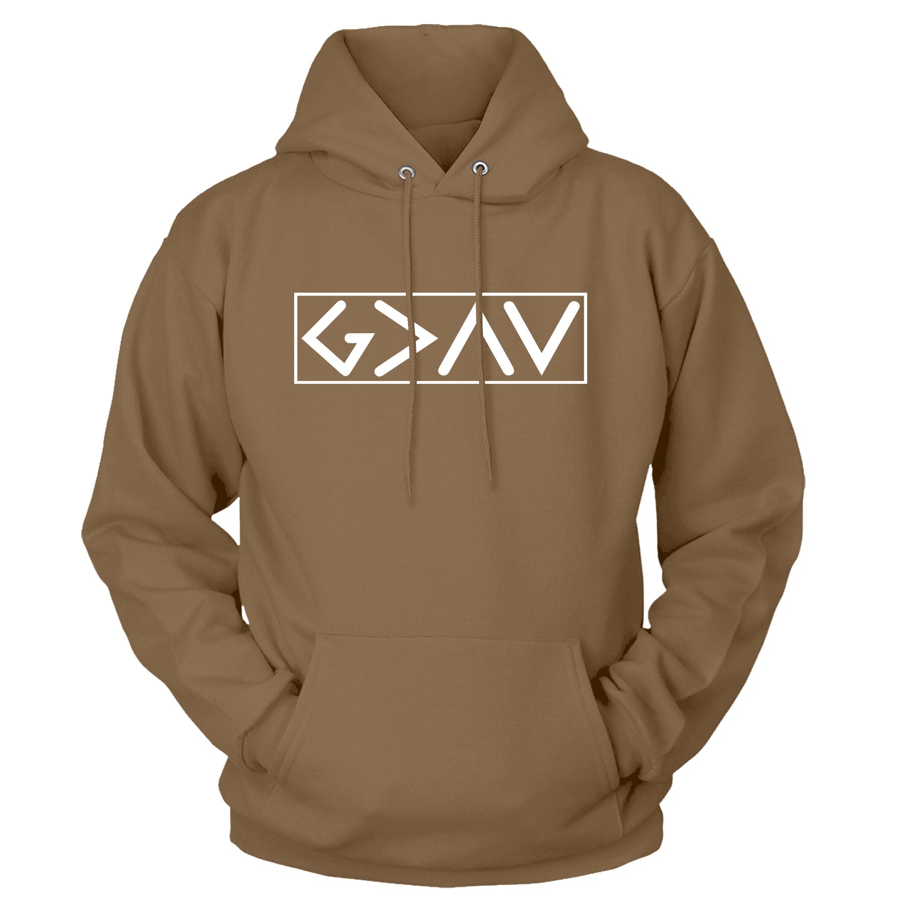 God is Greater than the Highs and Lows Fall Collection Hoodie - Our True God