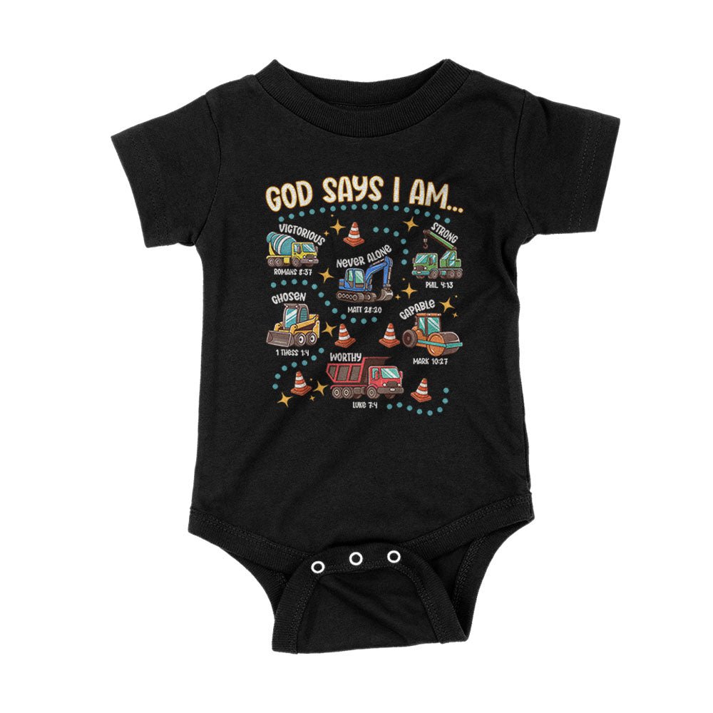 God says I am.. Kids Shirts - Our True God