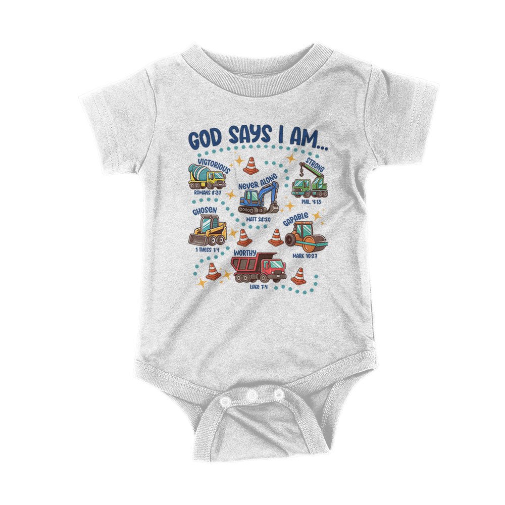 God says I am.. Kids Shirts - Our True God