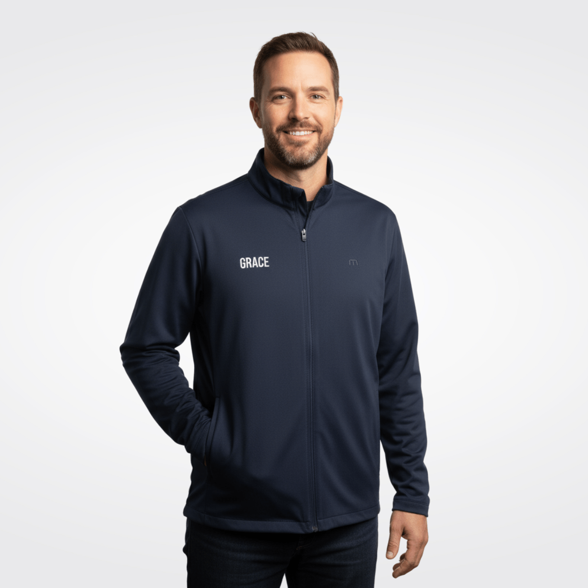 Grace TravisMathew Surfside Full - Zip Jacket - Our True God