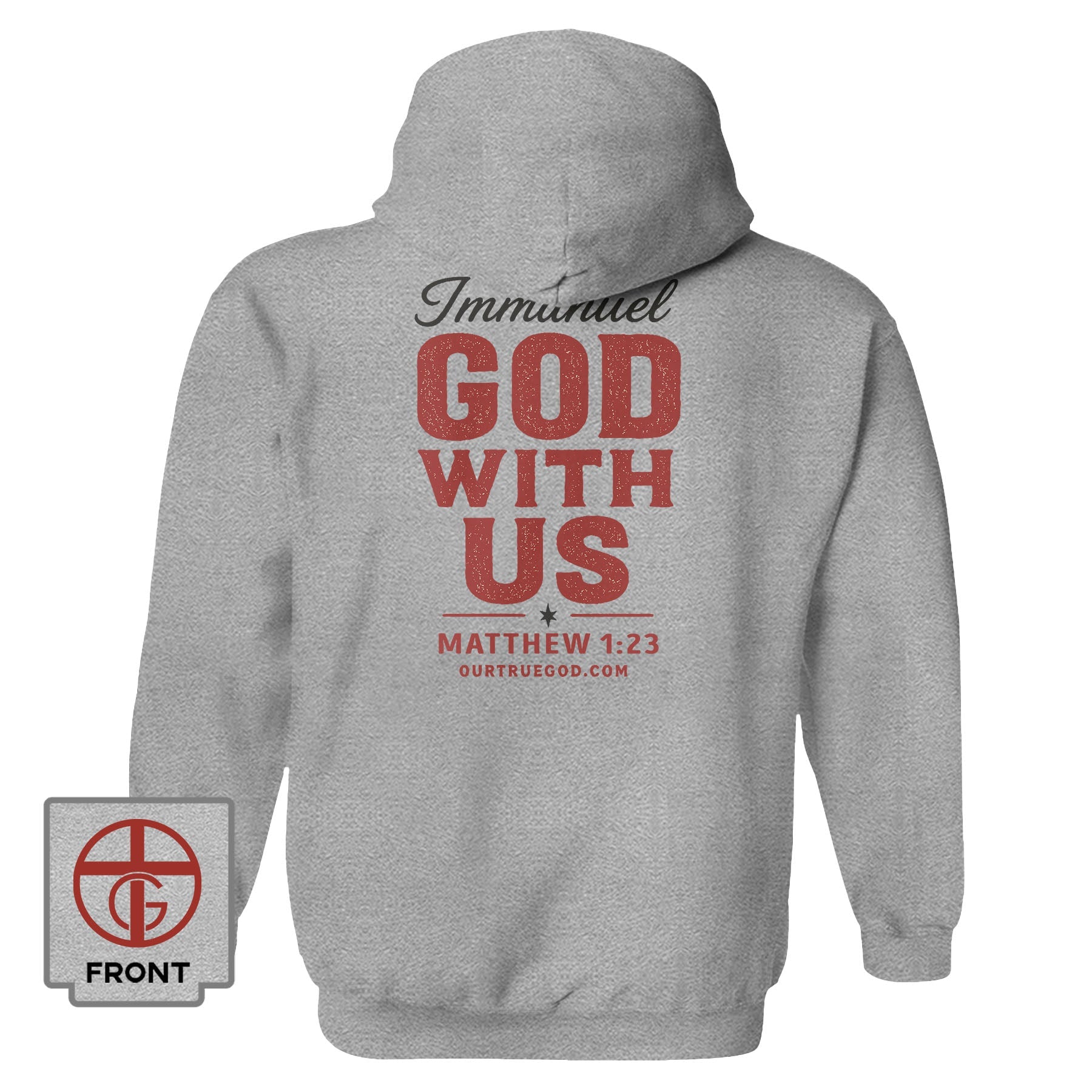 Immanuel – God With Us Hoodie - Our True God