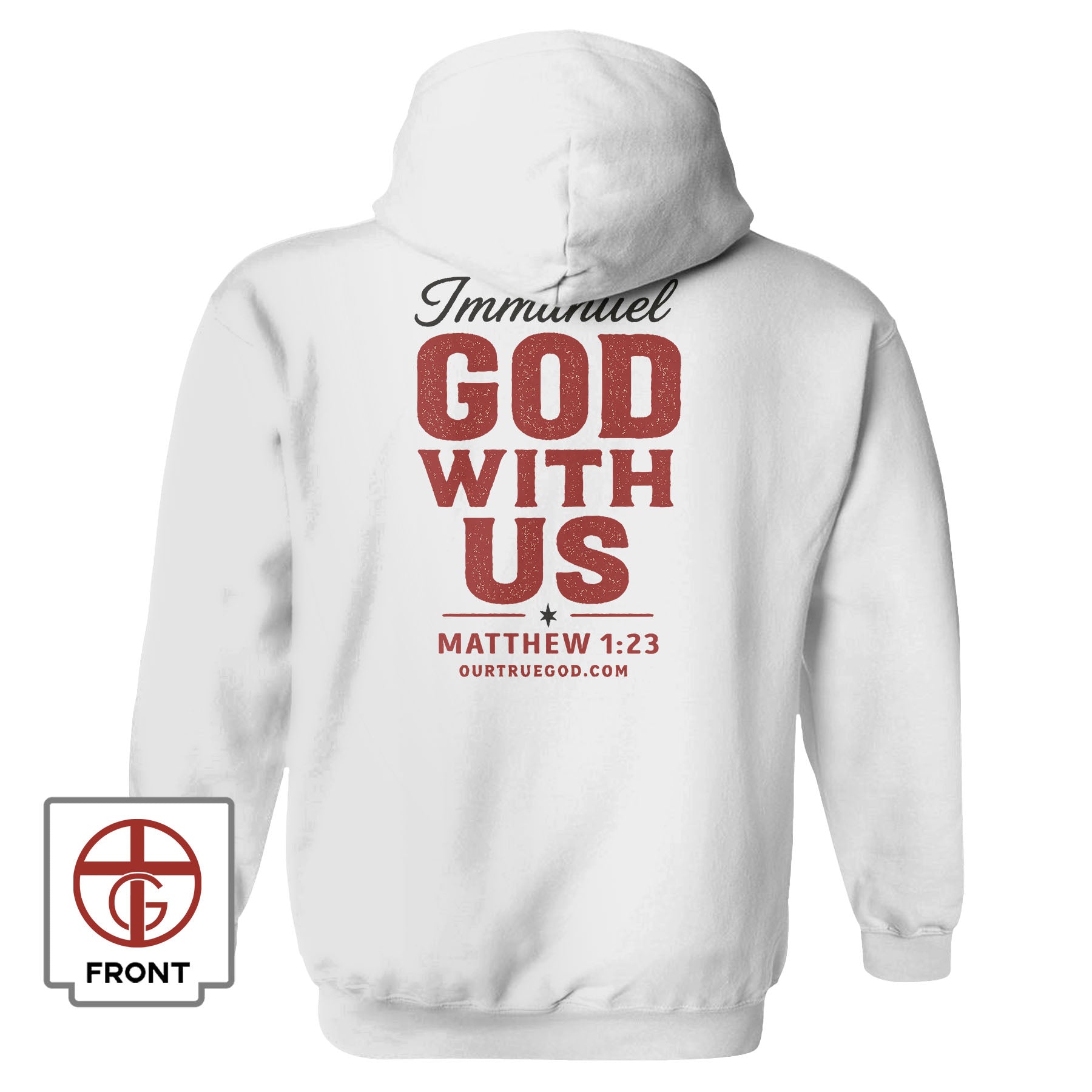 Immanuel – God With Us Hoodie - Our True God