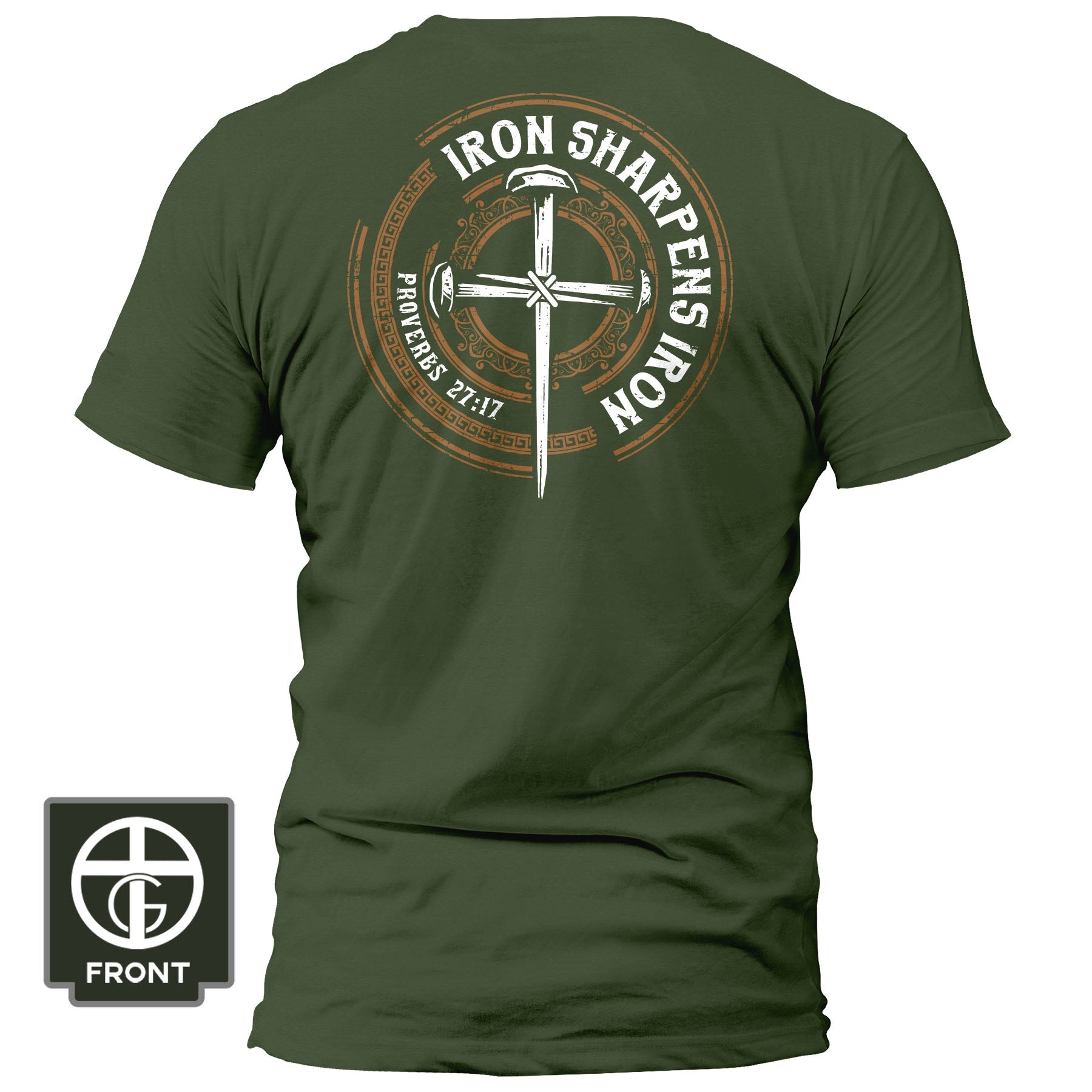 Iron Sharpens Iron - Proverbs 27:17 Fall Collection T-Shirt - Our True God