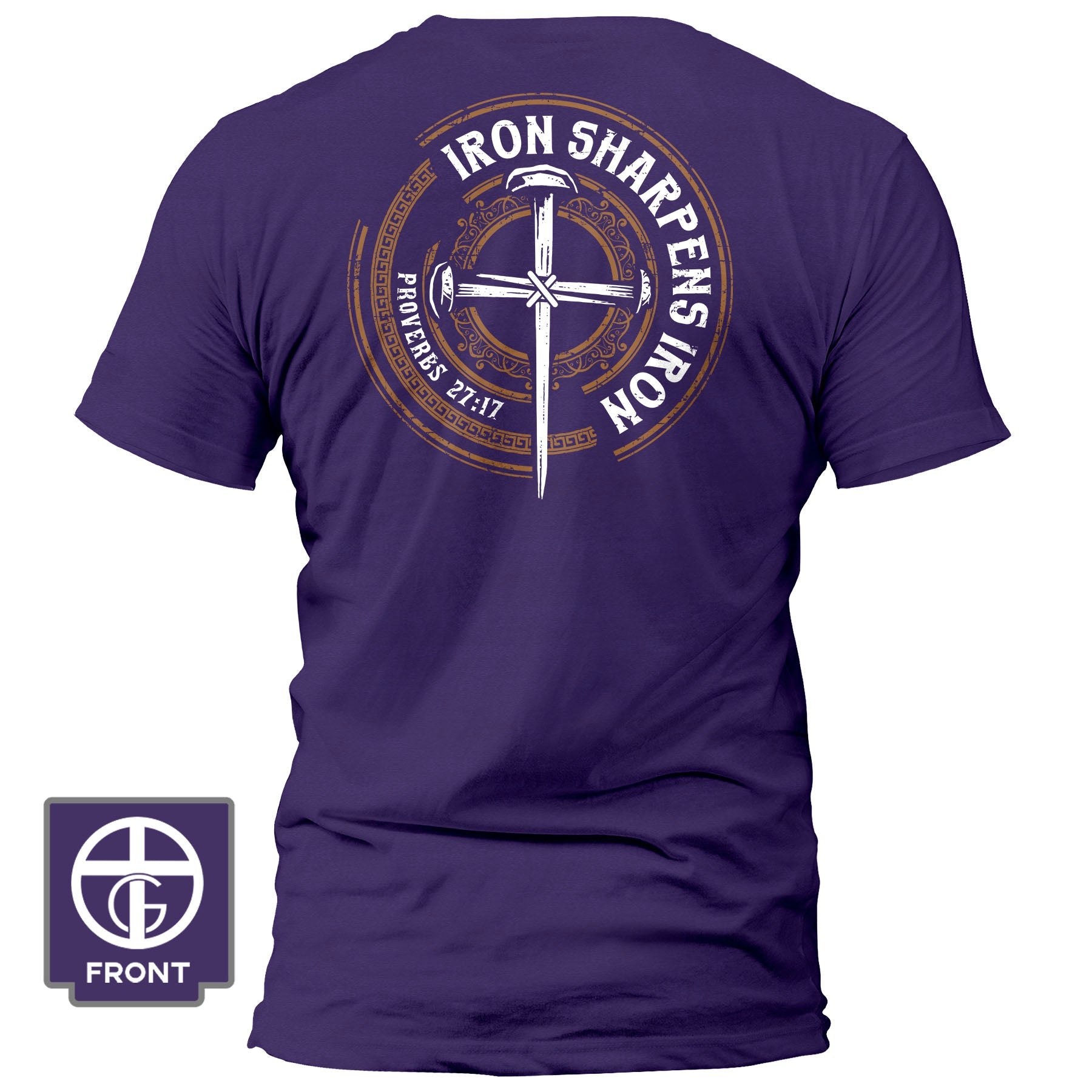 Iron Sharpens Iron - Proverbs 27:17 Fall Collection T-Shirt - Our True God