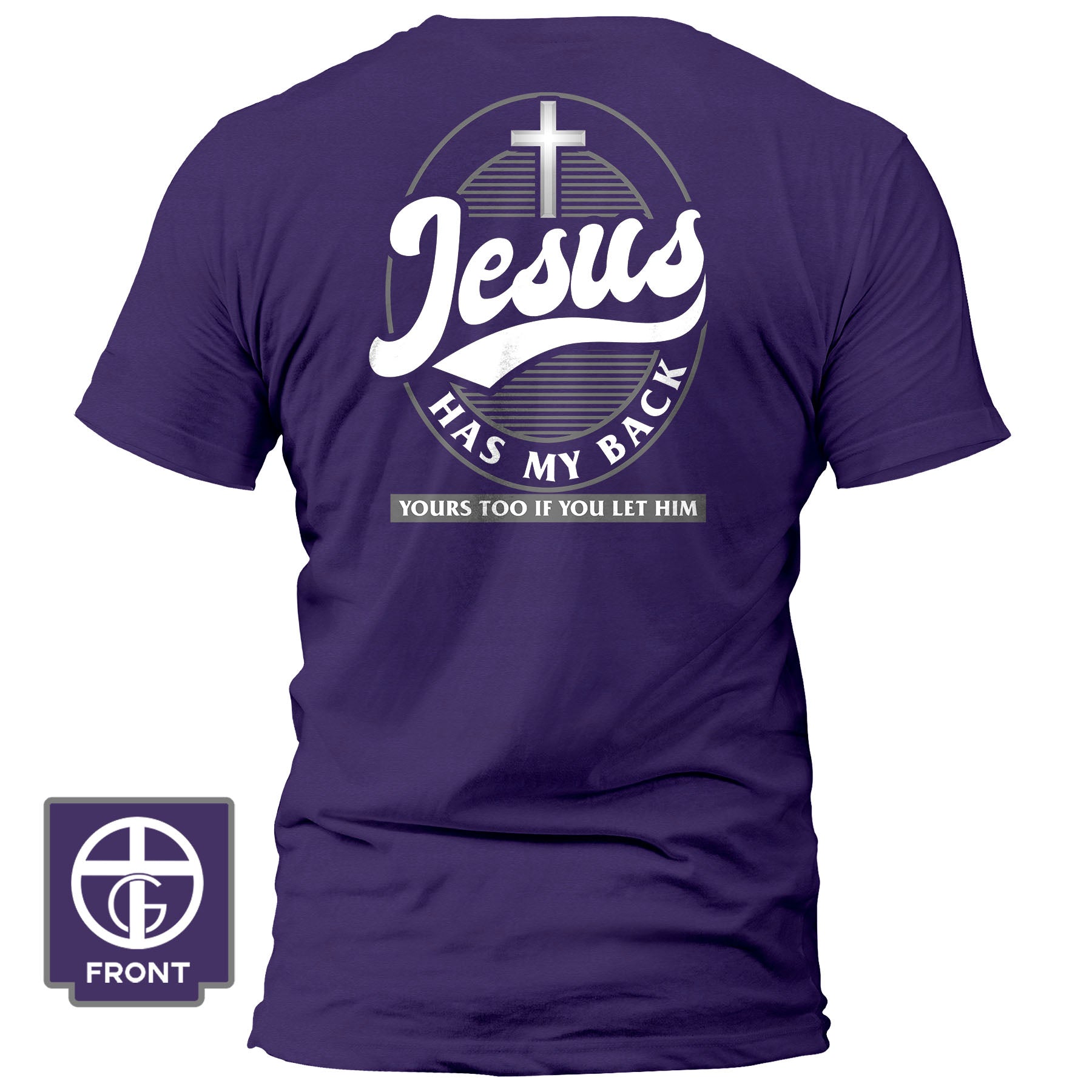 Jesus Has My Back Fall Collection T-Shirt - Our True God