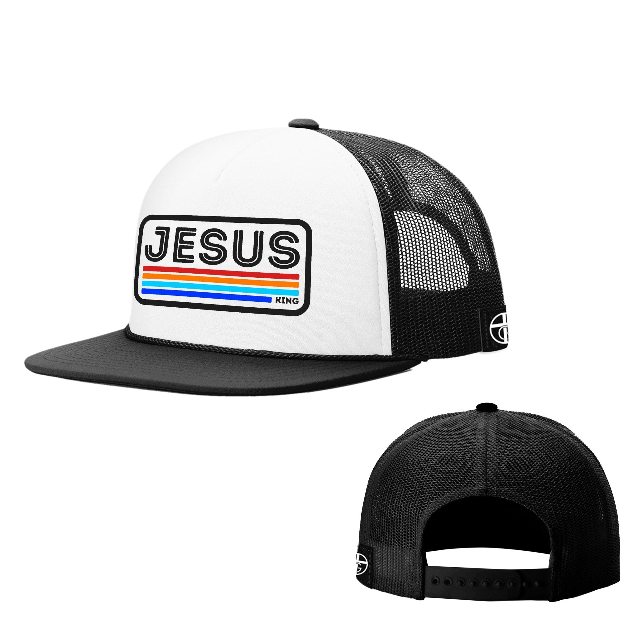 Jesus King Foam Trucker Hats - Our True God