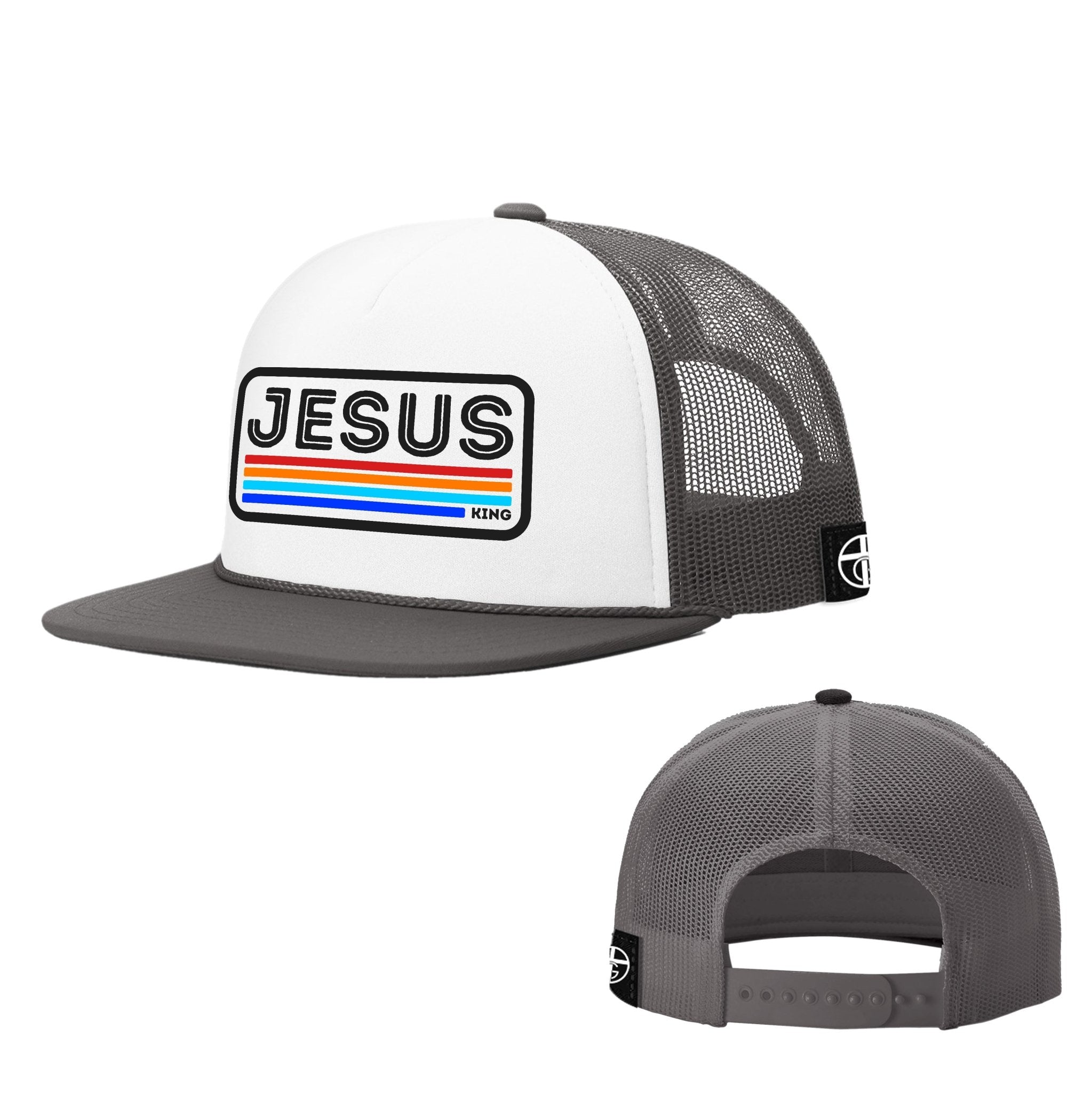 Jesus King Foam Trucker Hats - Our True God