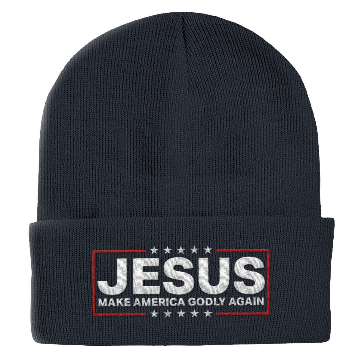 Jesus Make America Godly Again Beanies - Our True God
