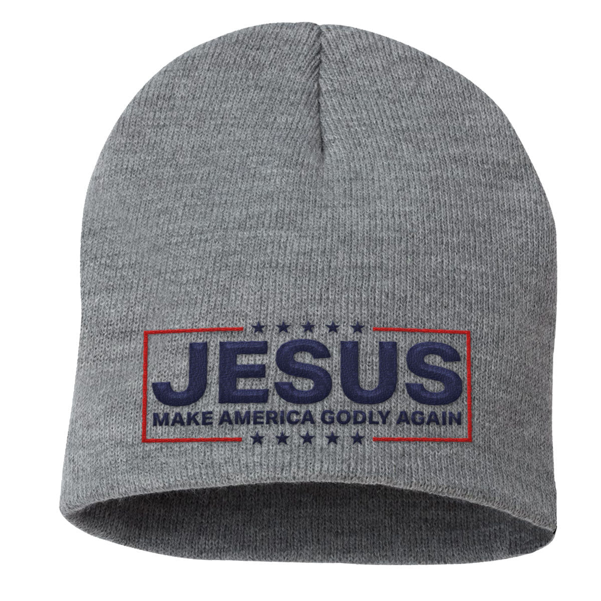 Jesus Make America Godly Again Beanies - Our True God