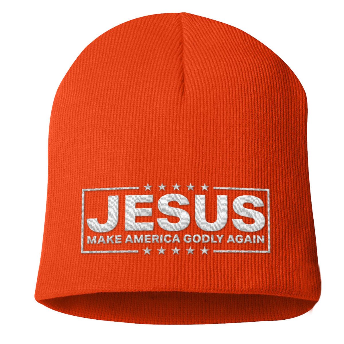 Jesus Make America Godly Again Beanies - Our True God