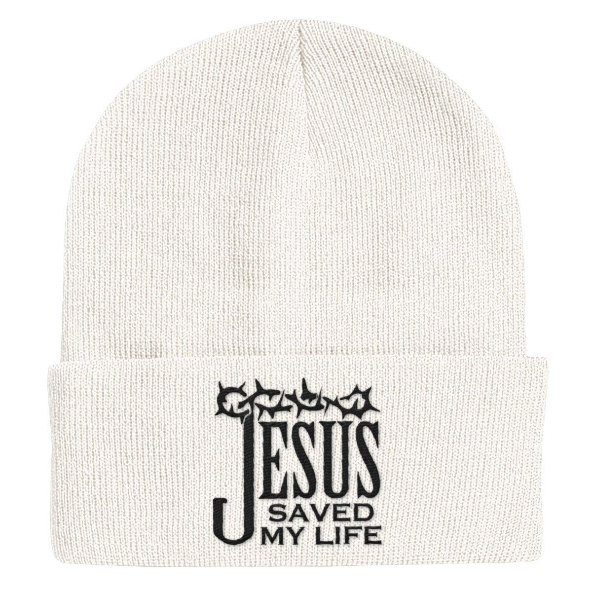 Jesus Saved My Life Beanies - Our True God