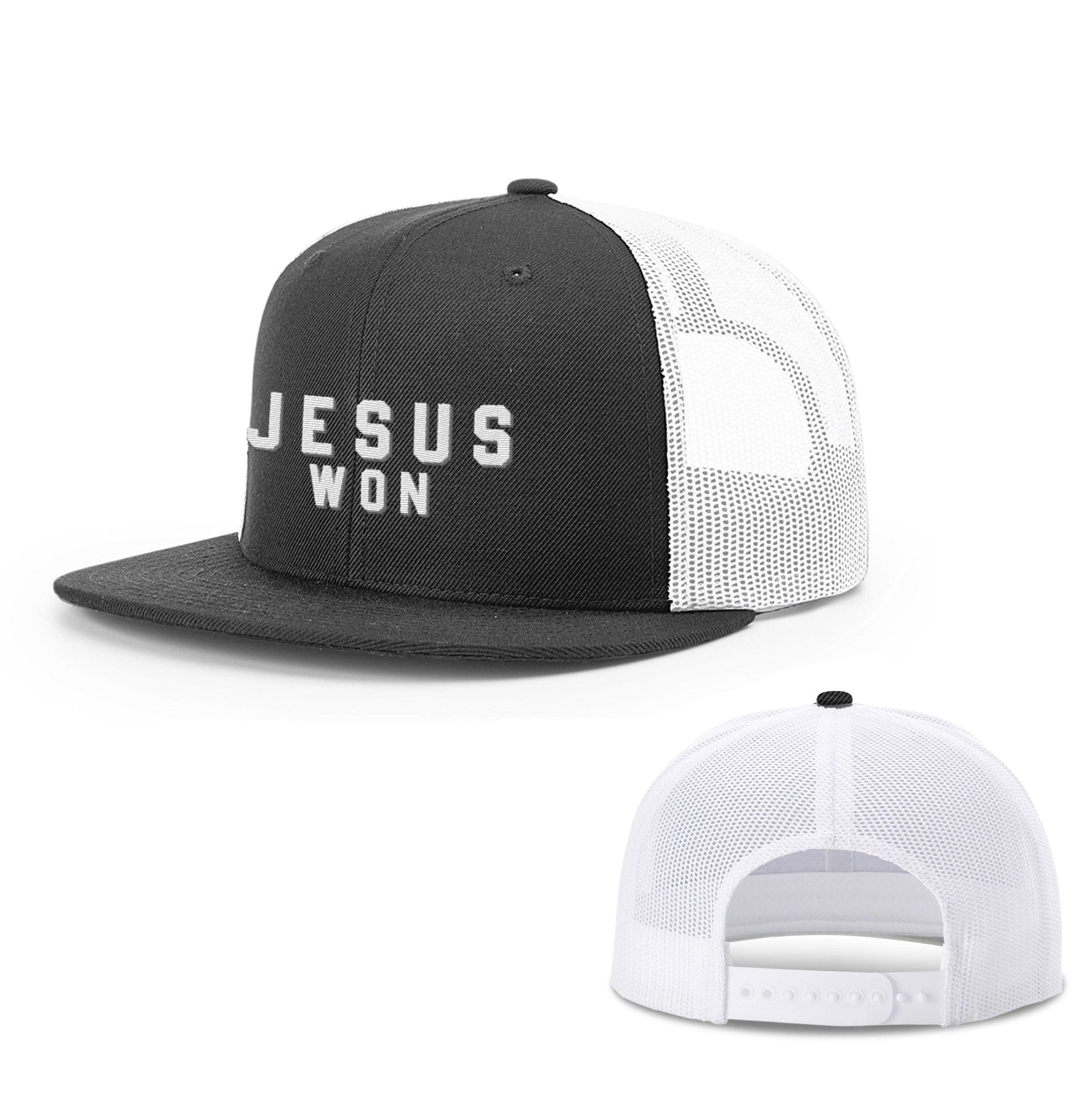 JESUS WON Hats - Our True God
