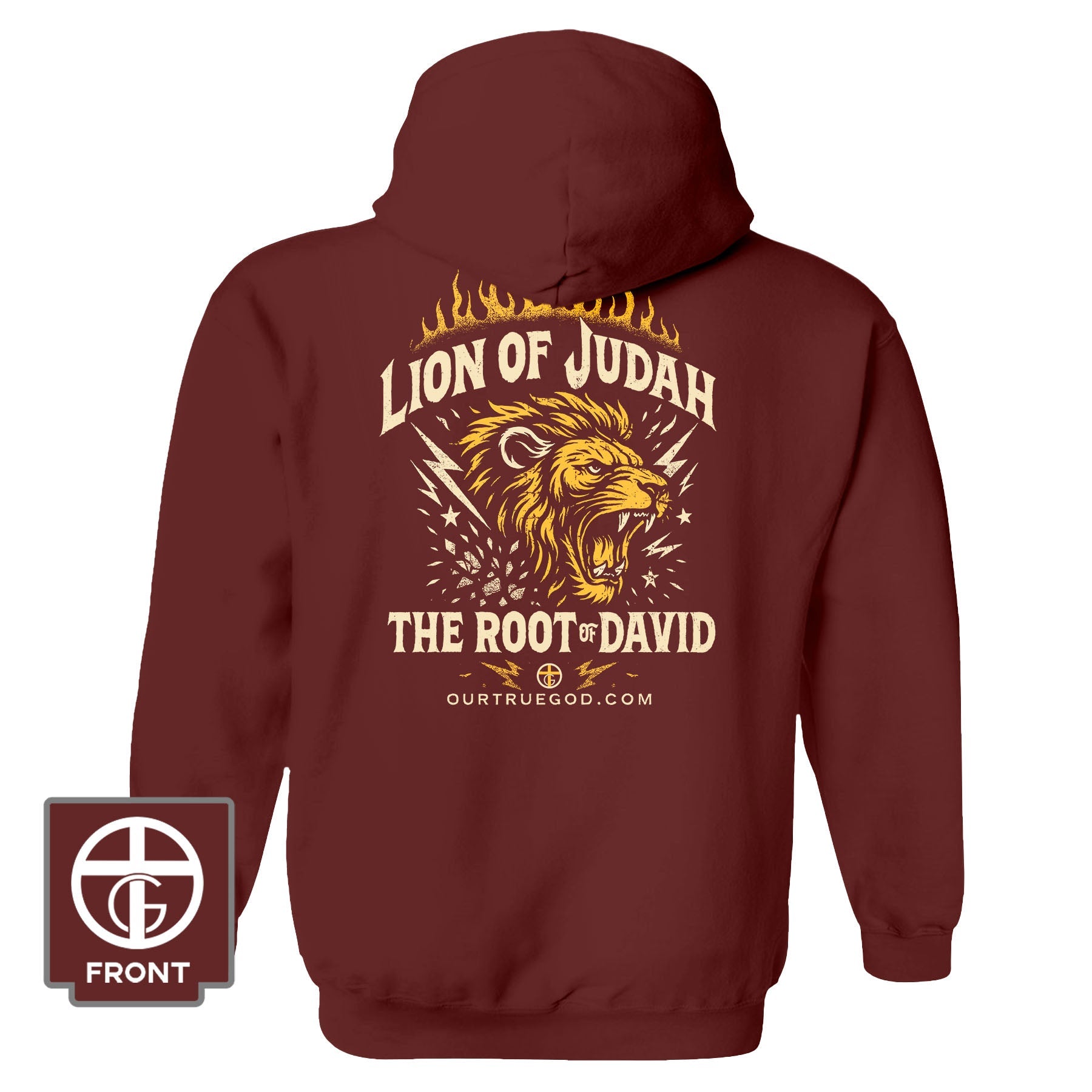 Lion of Judah Fall Collection Hoodie - Our True God