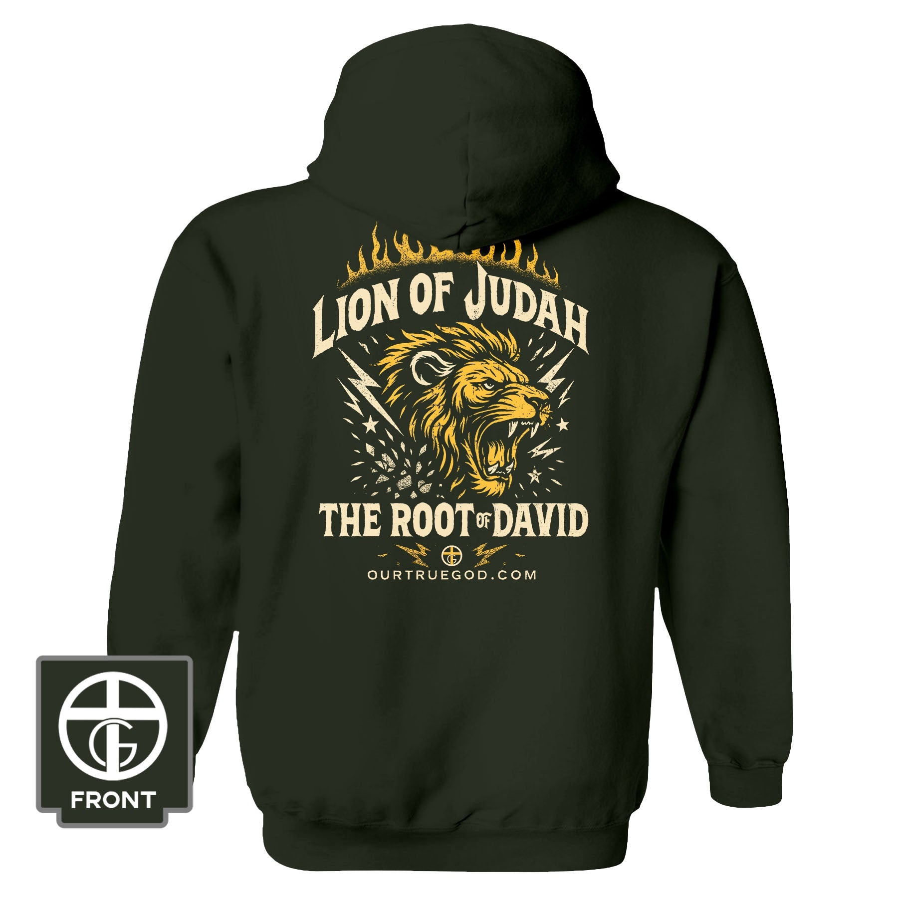 Lion of Judah Fall Collection Hoodie - Our True God