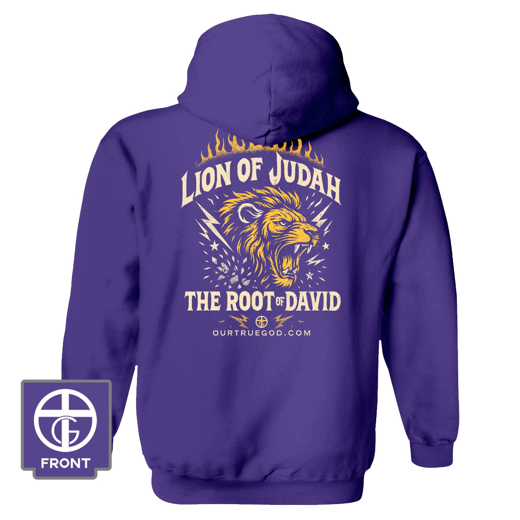 Lion of Judah Fall Collection Hoodie - Our True God
