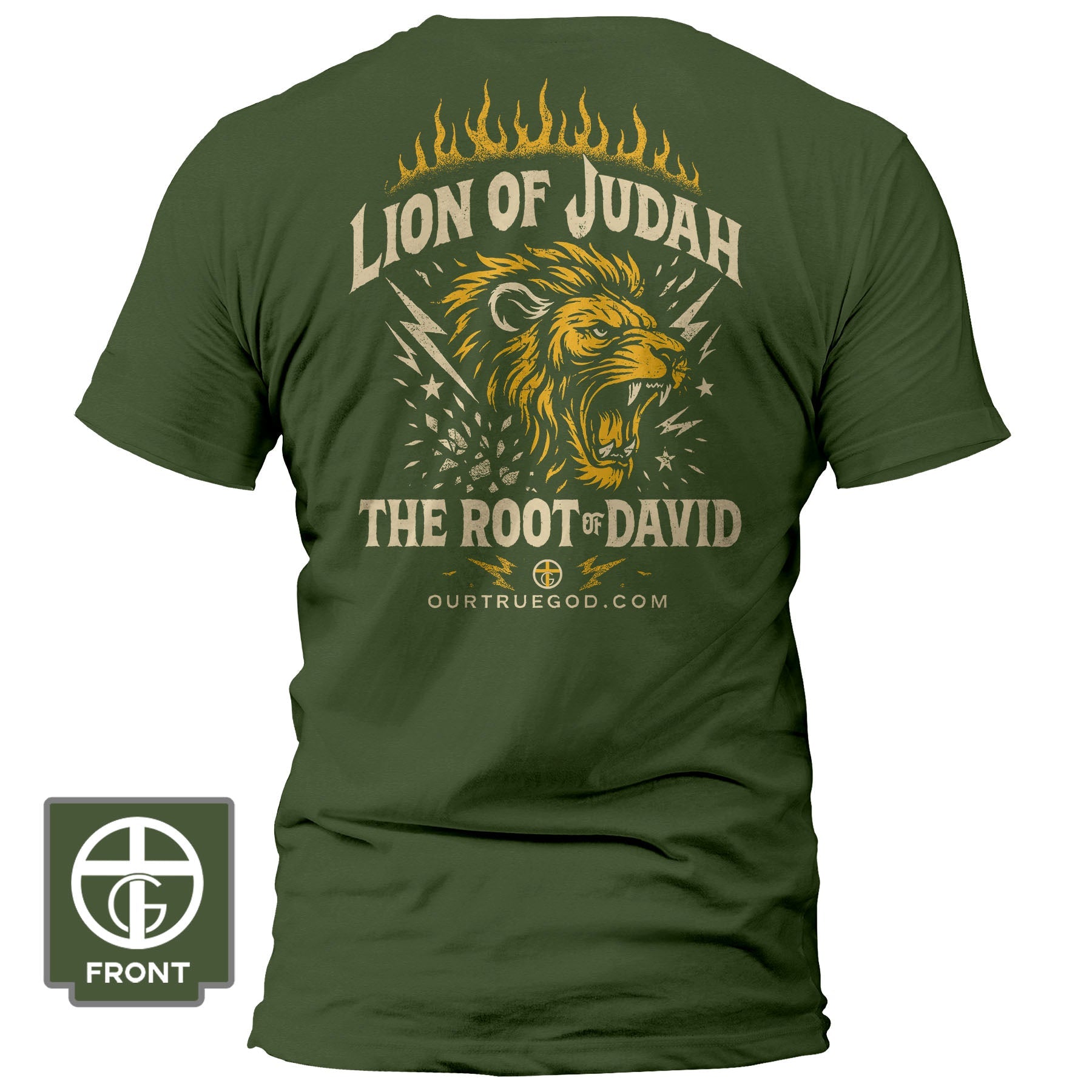 Lion of Judah Fall Collection T-Shirt - Our True God