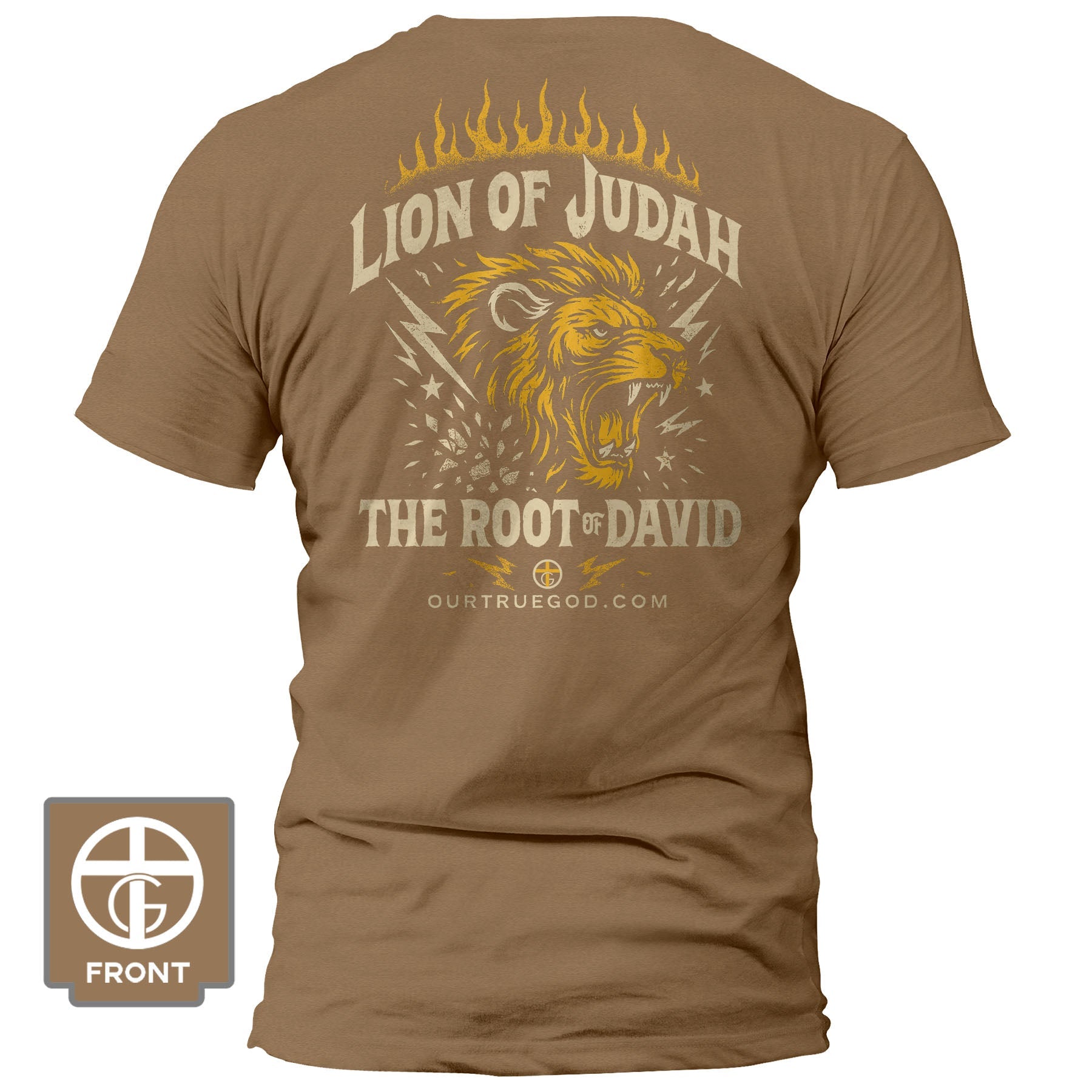 Lion of Judah Fall Collection T-Shirt - Our True God
