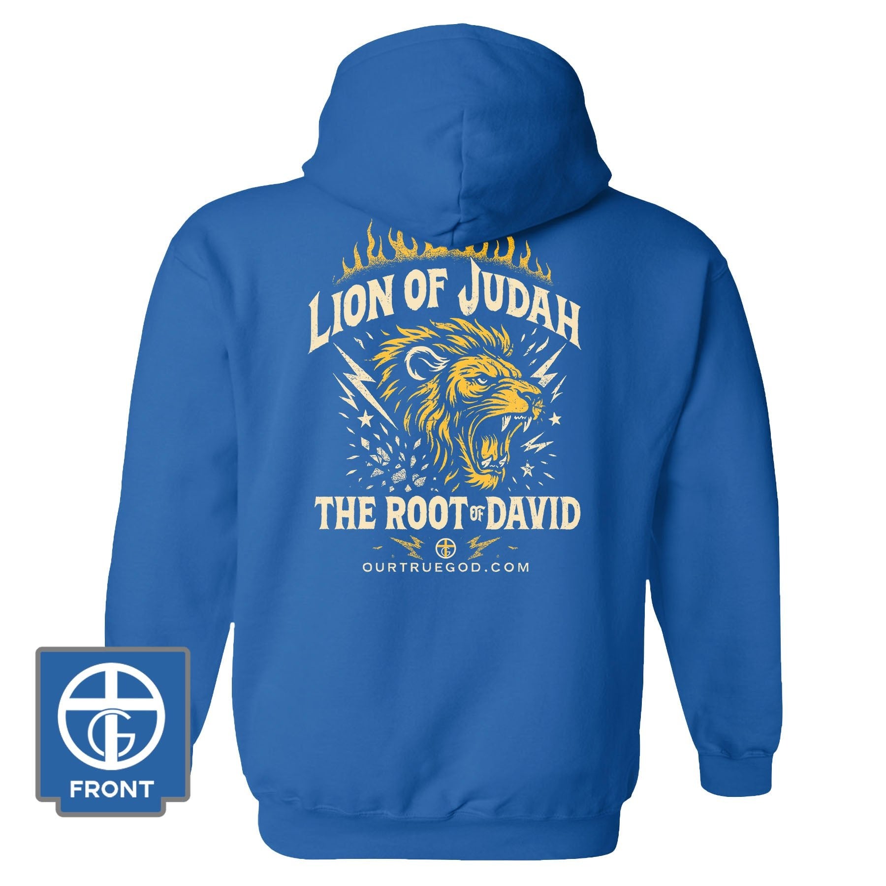 Lion of Judah Hoodie - Our True God